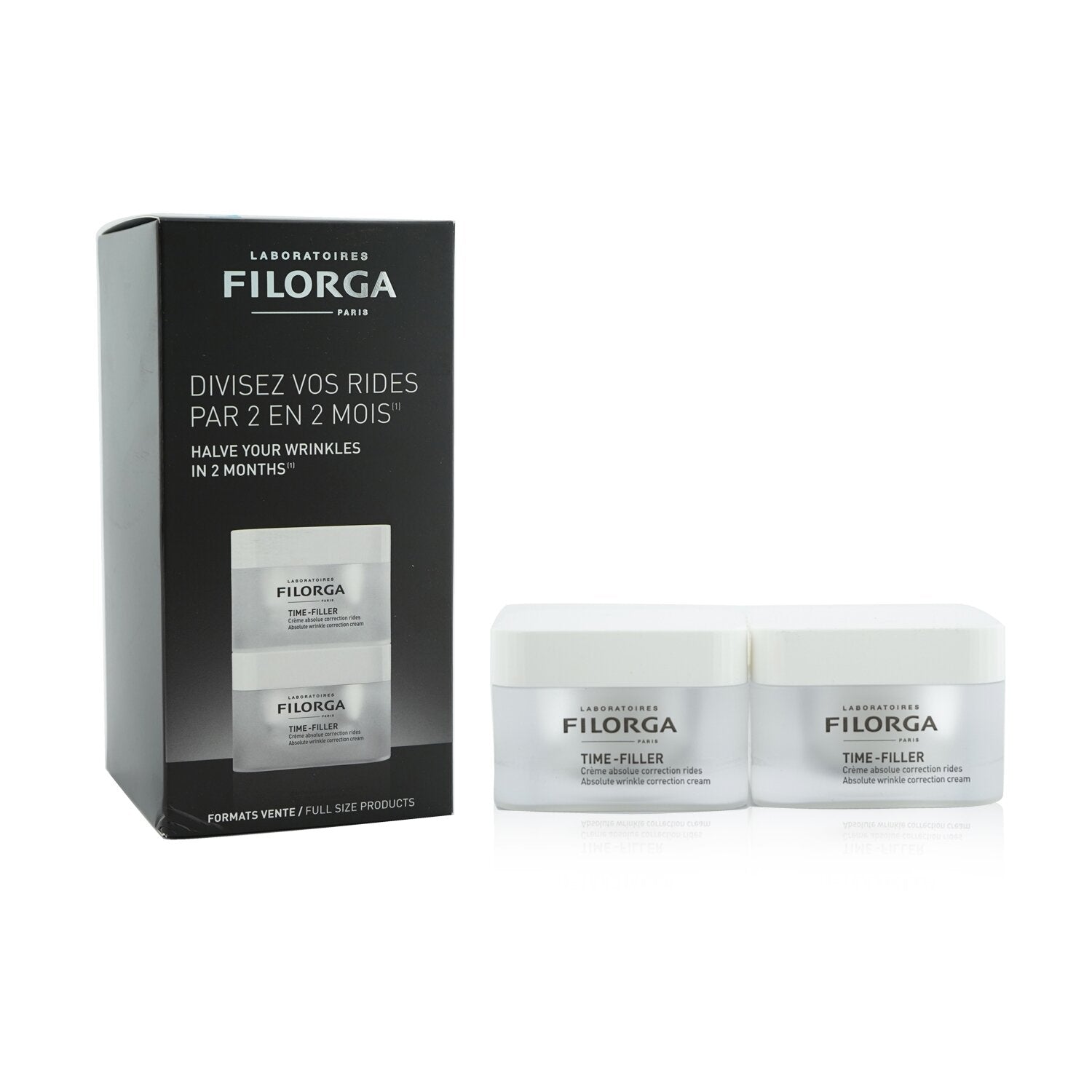 Filorga Time-Filler Duo Set: 2x Time-Filler Absolute Wrinkle Correction Cream 50ml  2pcs