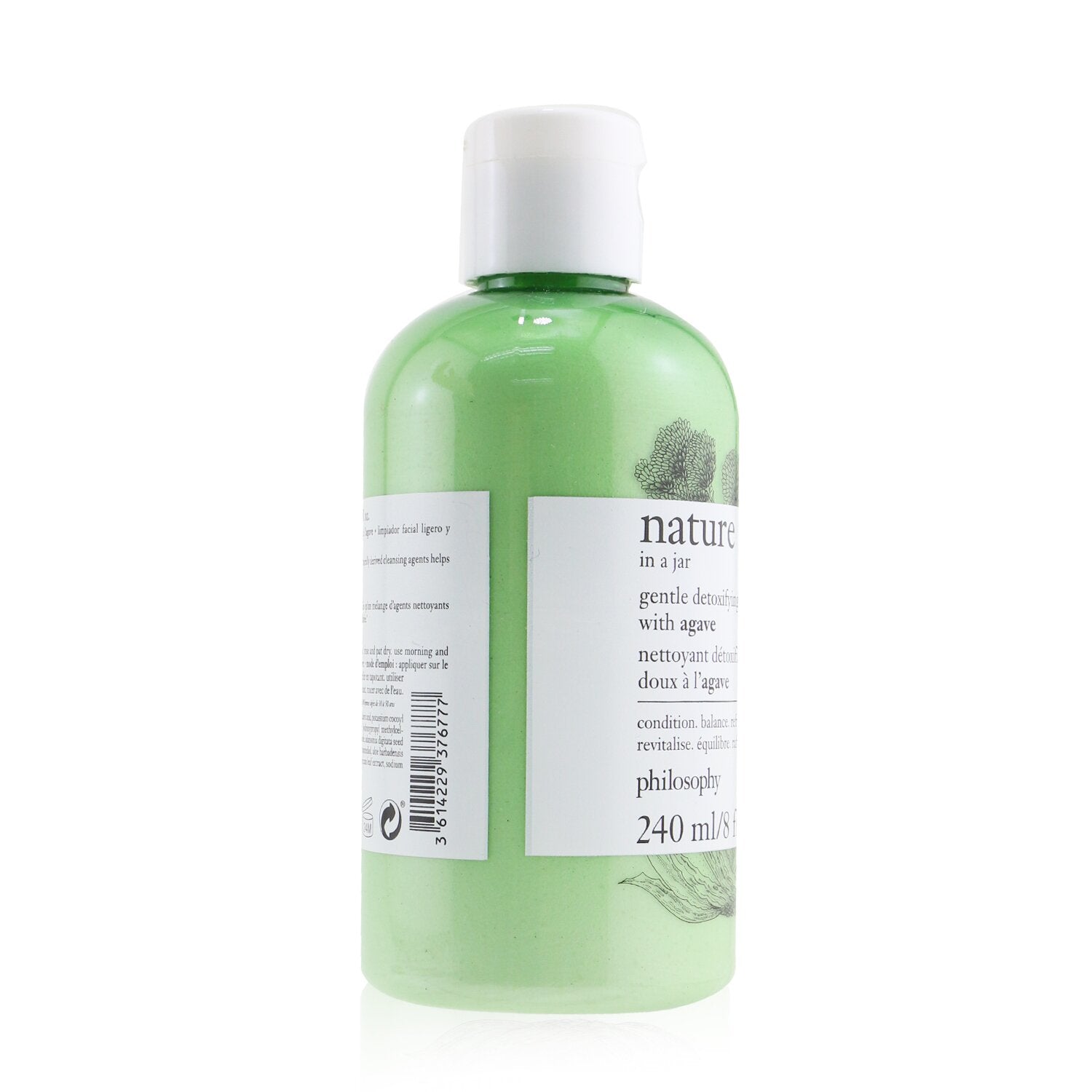 Philosophy Nature In A Jar Gentle Detoxifying Cleanser With Agave  240ml/8oz