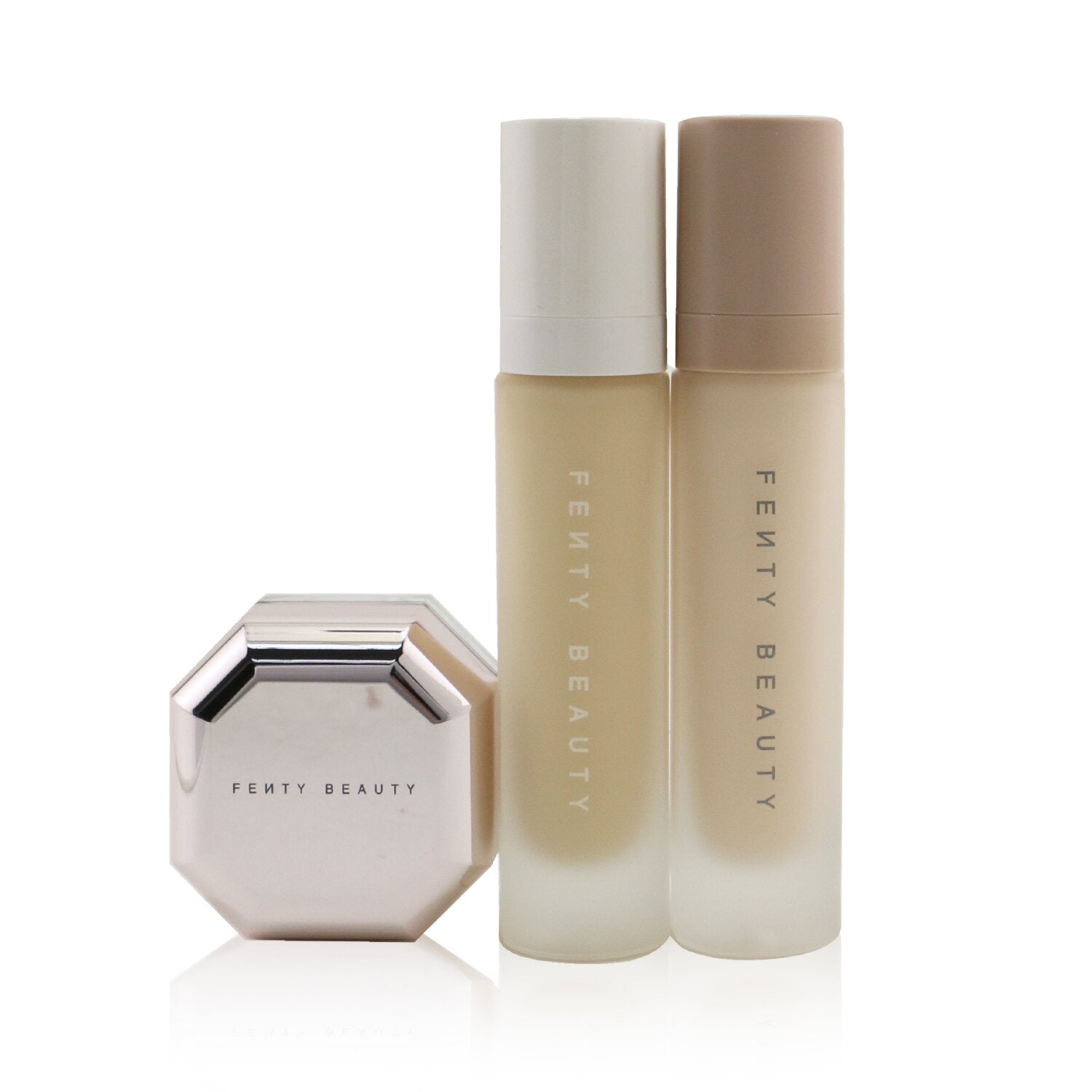 Fenty Beauty by Rihanna Pro Filt'R Hydrating Complexion Kit: Foundation 32ml + Primer 32ml + Instant Retouch Setting Powder 7.8g - #210 (Box Slightly Damaged)  3pcs