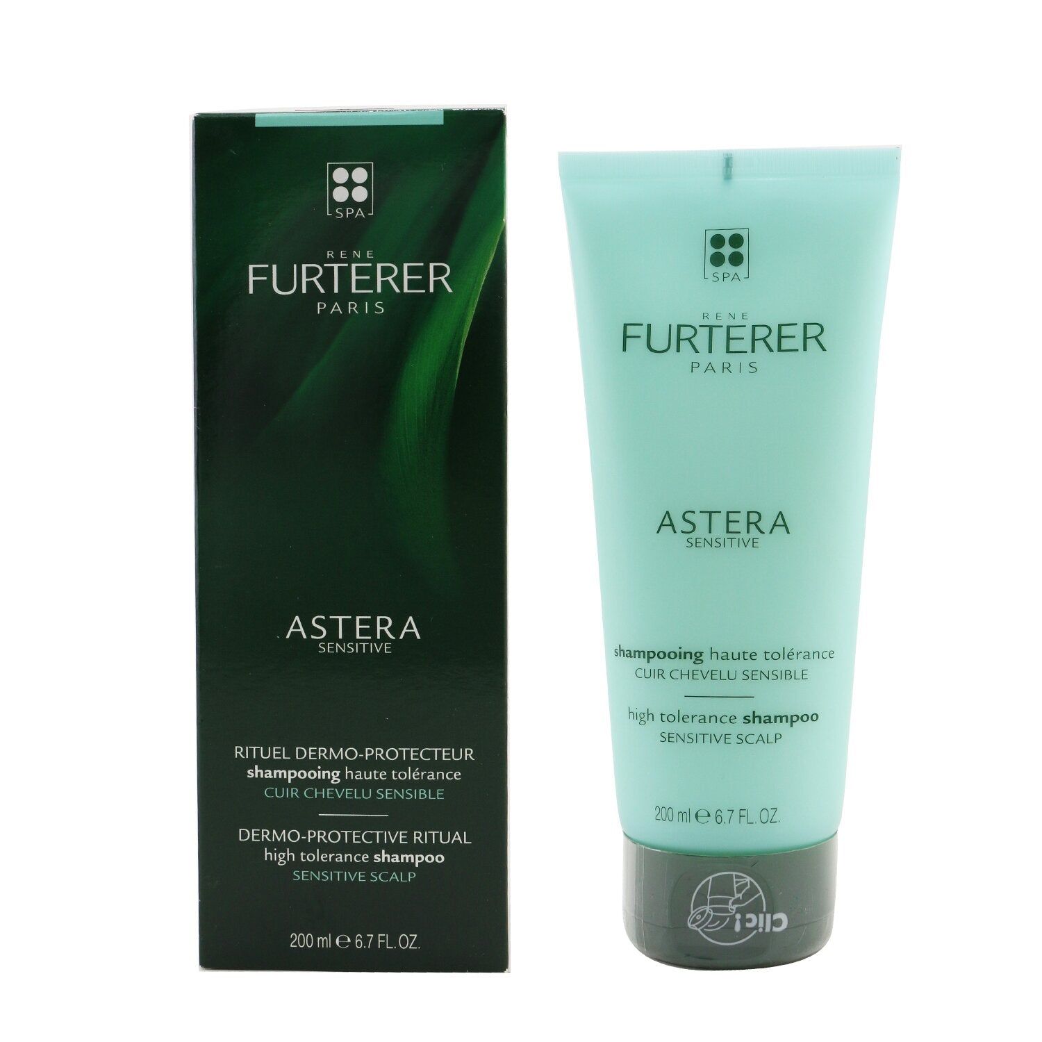 Rene Furterer Astera Sensitive Dermo-Protective Ritual High Tolerance Shampoo (Sensitive Scalp)  200ml/6.7oz