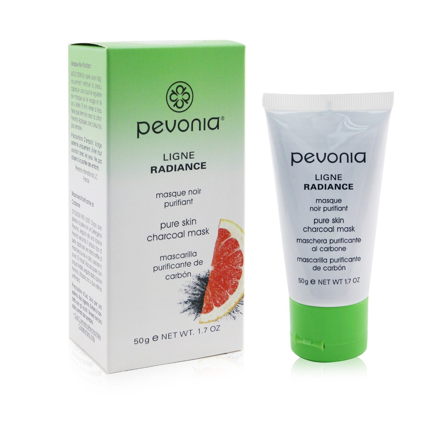 Pevonia Botanica Radiance Pure Skin Charcoal Mask  50ml/1.7oz