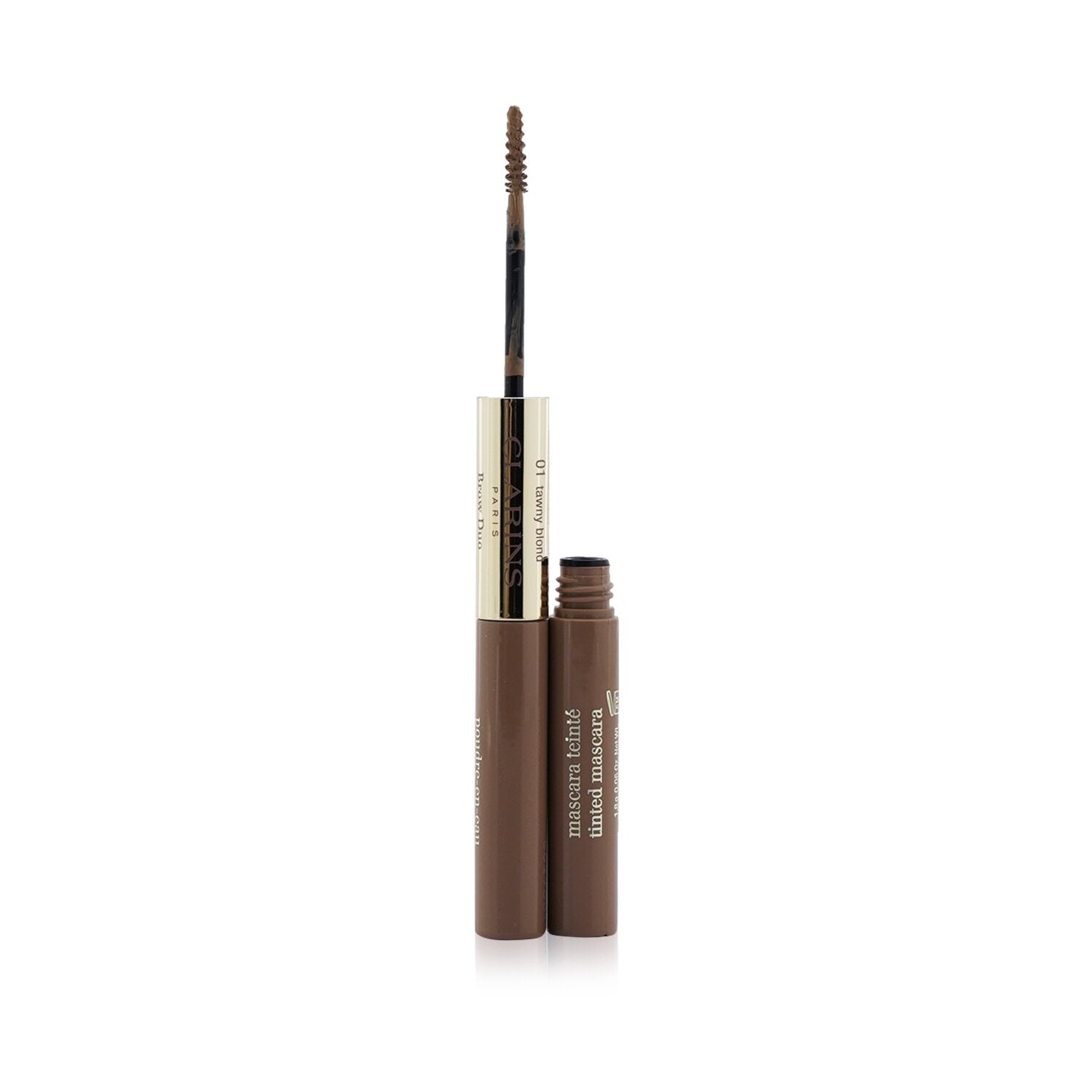 Clarins Brow Duo (1x Brow Pencil, 1x Tinted Mascara) - # 05 Dark Brown  2.8g/0.09oz