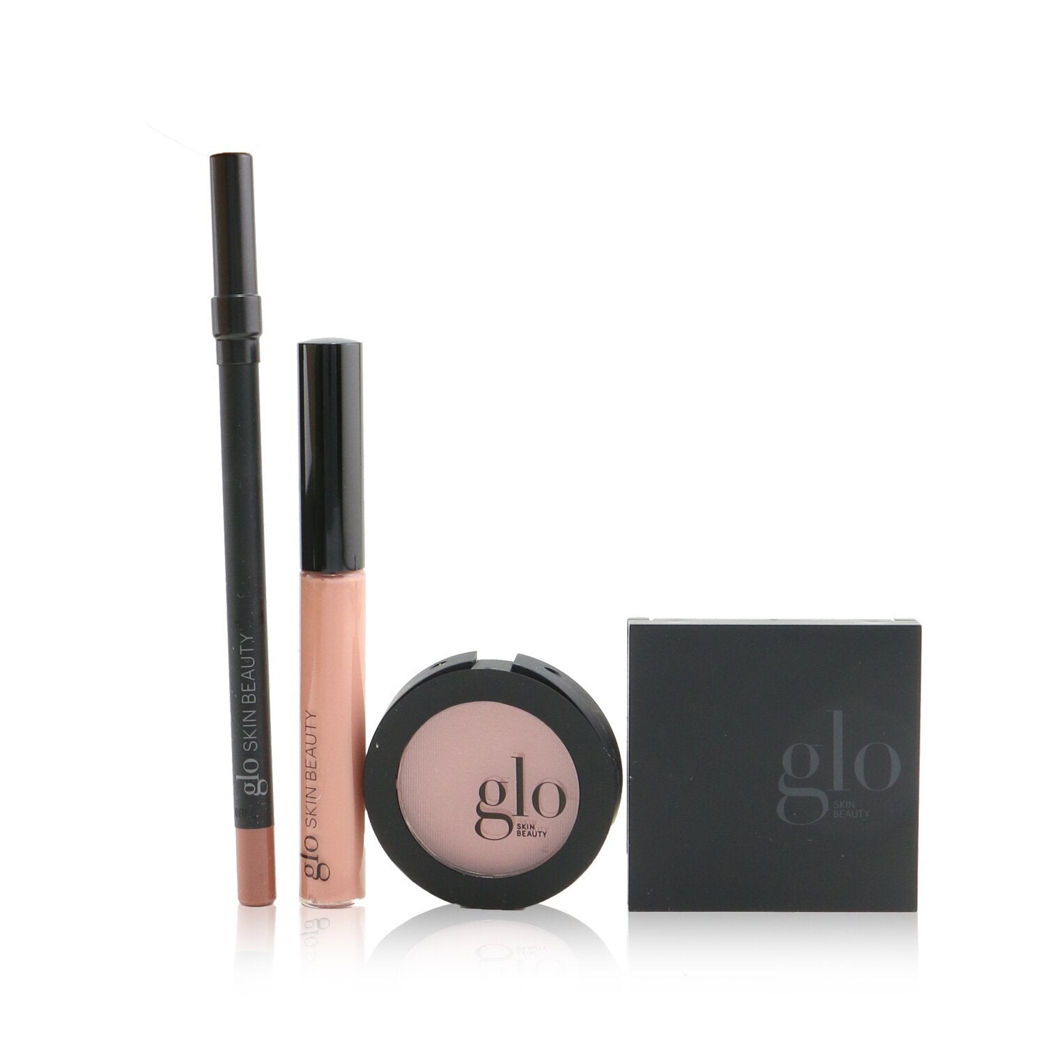 Glo Skin Beauty Desk to Datenight (Mini Shadow Quad + Blush + Lip Pencil + Lip Gloss) - # Hey, Sailor  4pcs