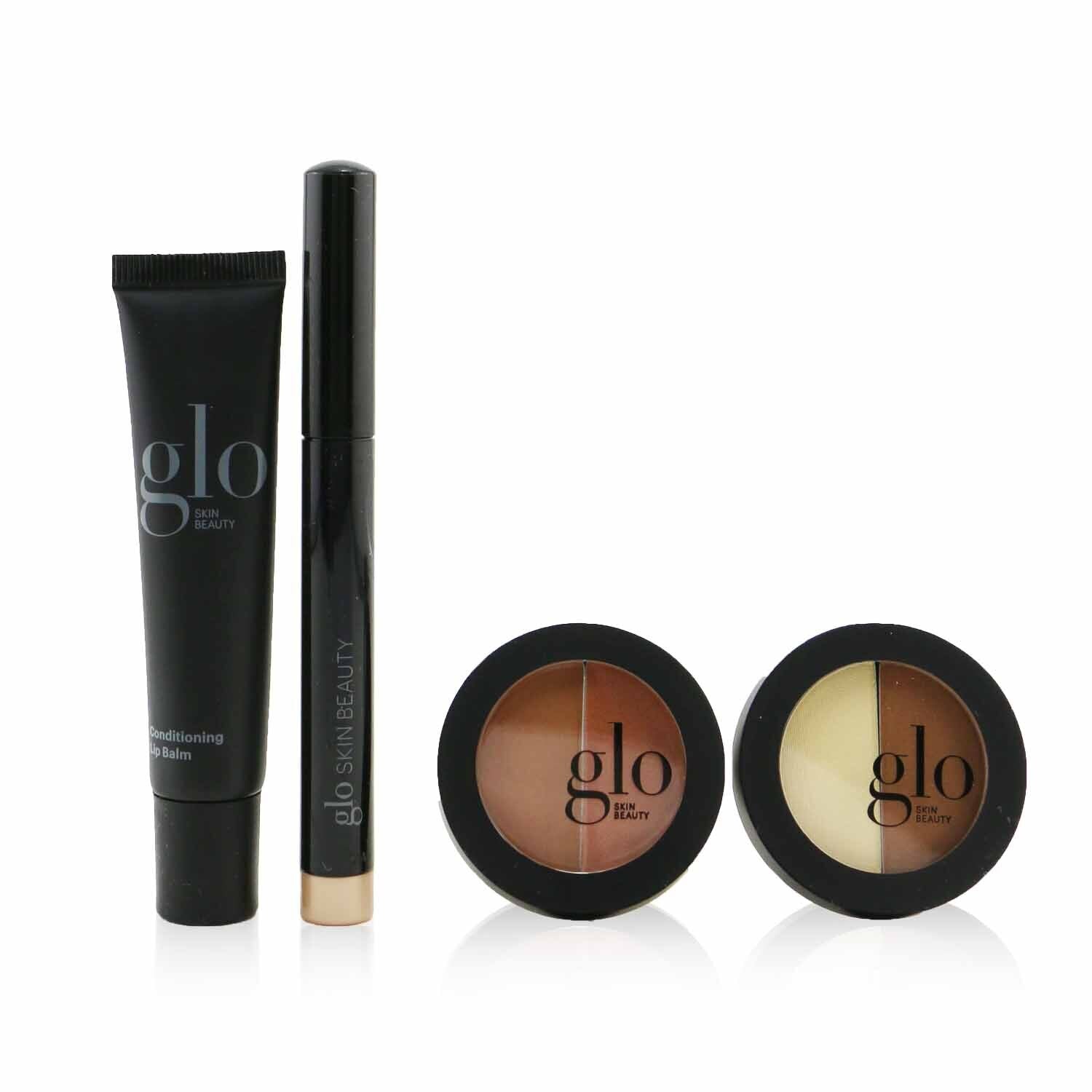 Glo Skin Beauty In The Nudes (Shadow Stick + Cream Blush Duo + Eye Shadow Duo + Lip Balm) - # Pop Of Pink Edition  4pcs+1bag