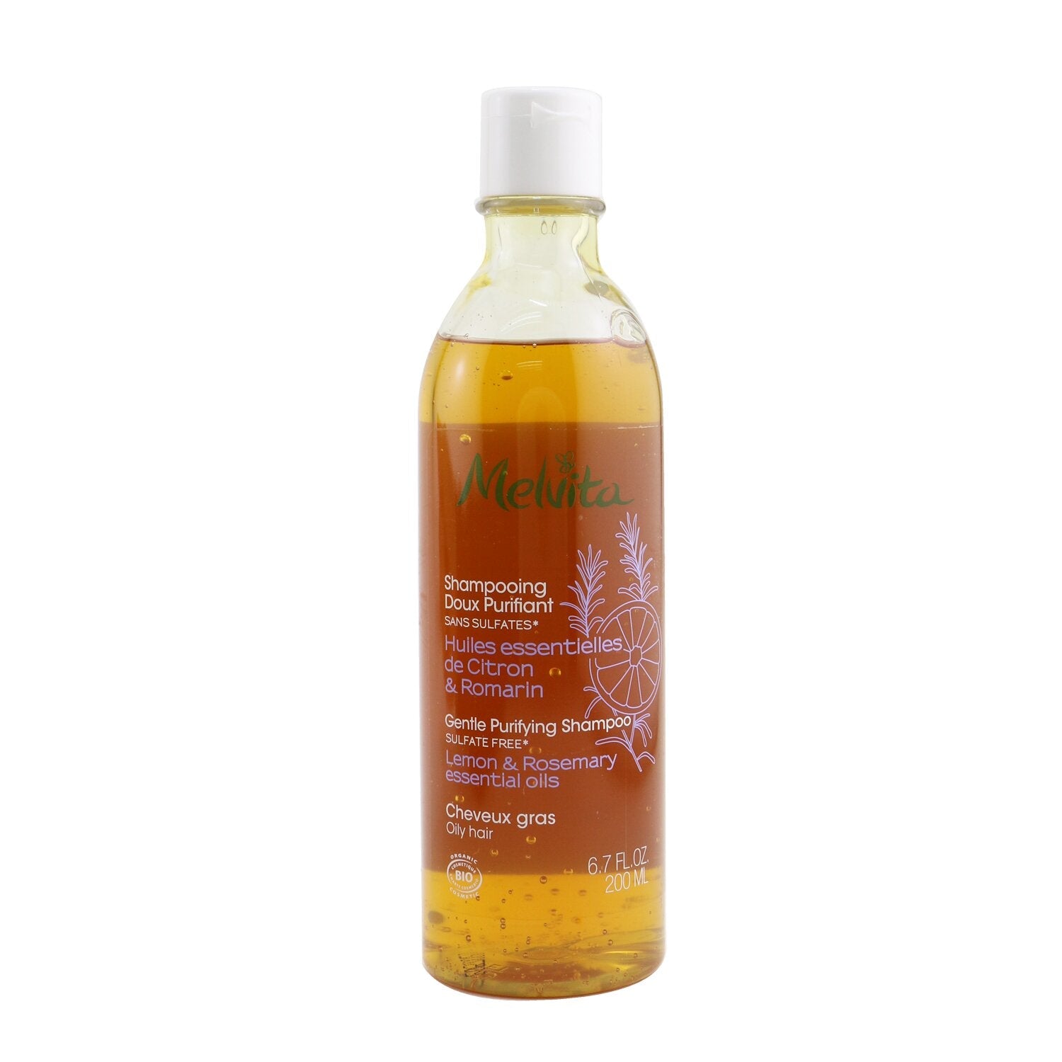 Melvita Gentle Purifying Shampoo (Oily Hair)  500ml/16.9oz