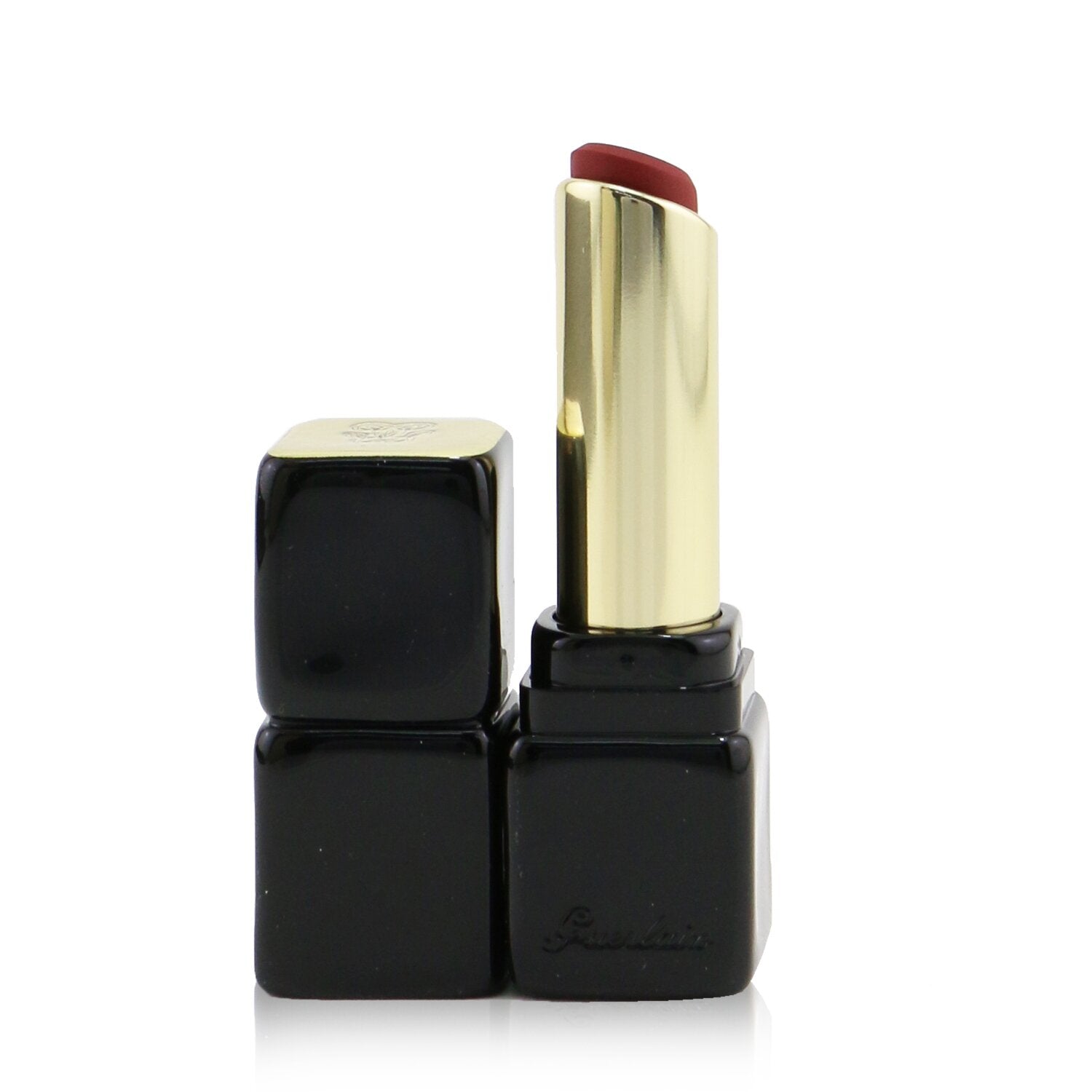 Guerlain Kisskiss Tender Matte Lipstick - # 999 Eternal Red  2.8g/0.09oz