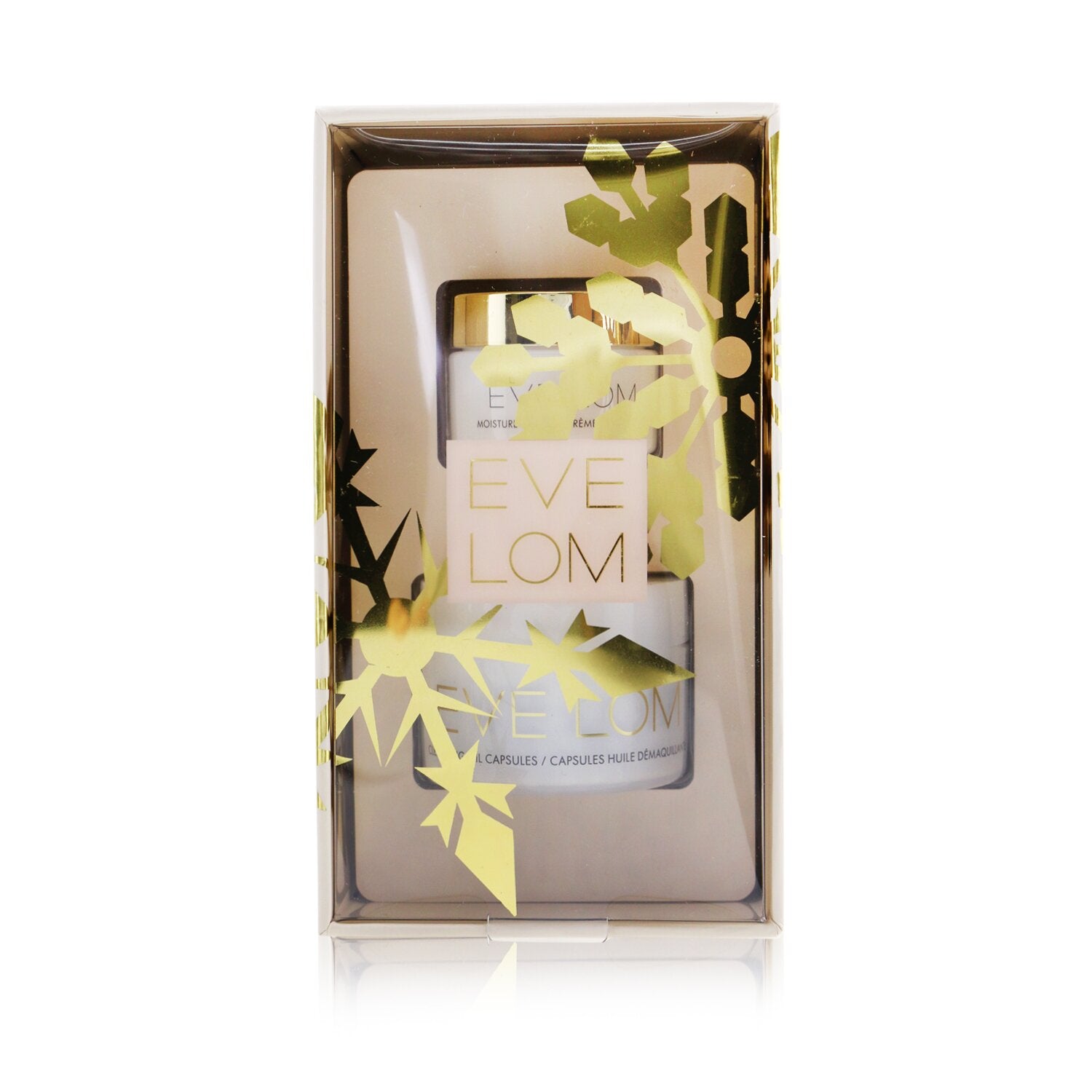 Eve Lom Begin & End Ornament Travel Set: Cleansing Oil Capsules 7x1.25ml/0.04oz + Moisture Cream 8ml/0.26oz  2pcs