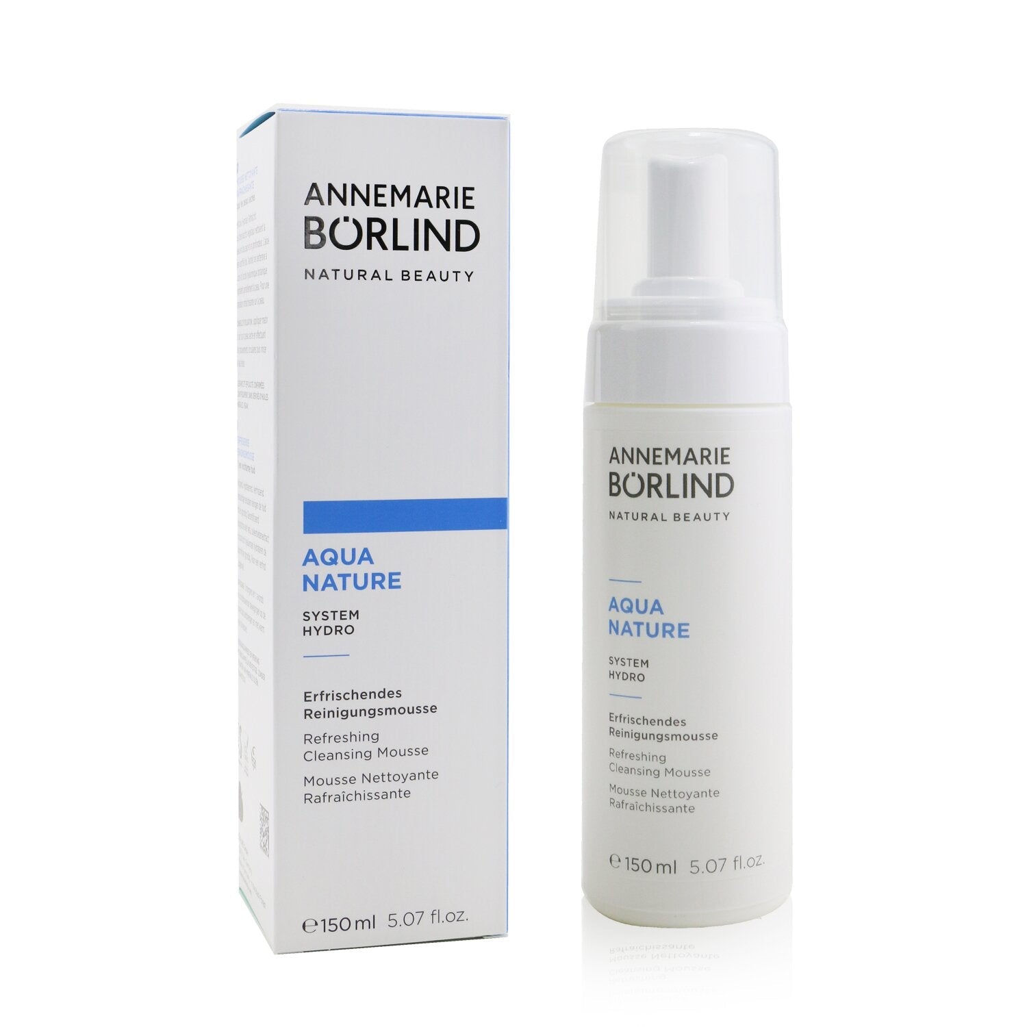 Annemarie Borlind Aquanature System Hydro Refreshing Cleansing Mousse - For Dehydrated Skin  150ml/5.07oz