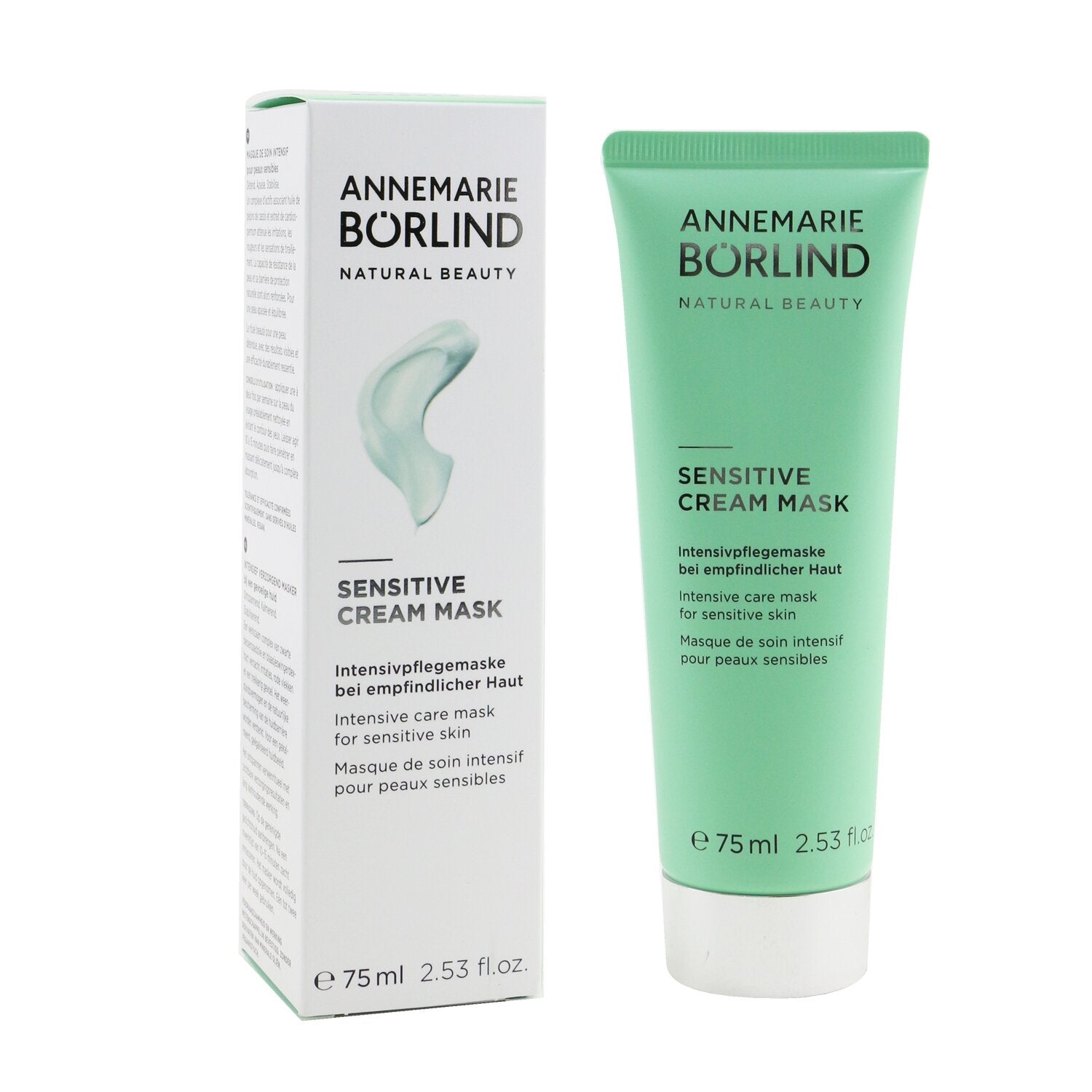 Annemarie Borlind Sensitive Cream Mask - Intensive Care Mask For Sensitive Skin  75ml/2.53oz