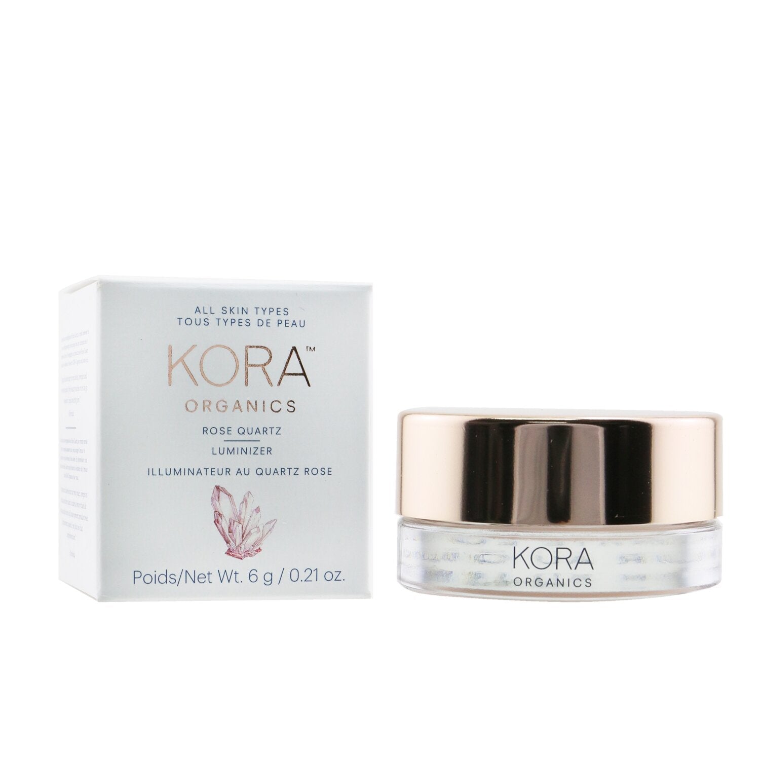 Kora Organics Rose Quartz Luminizer  6g/0.21oz