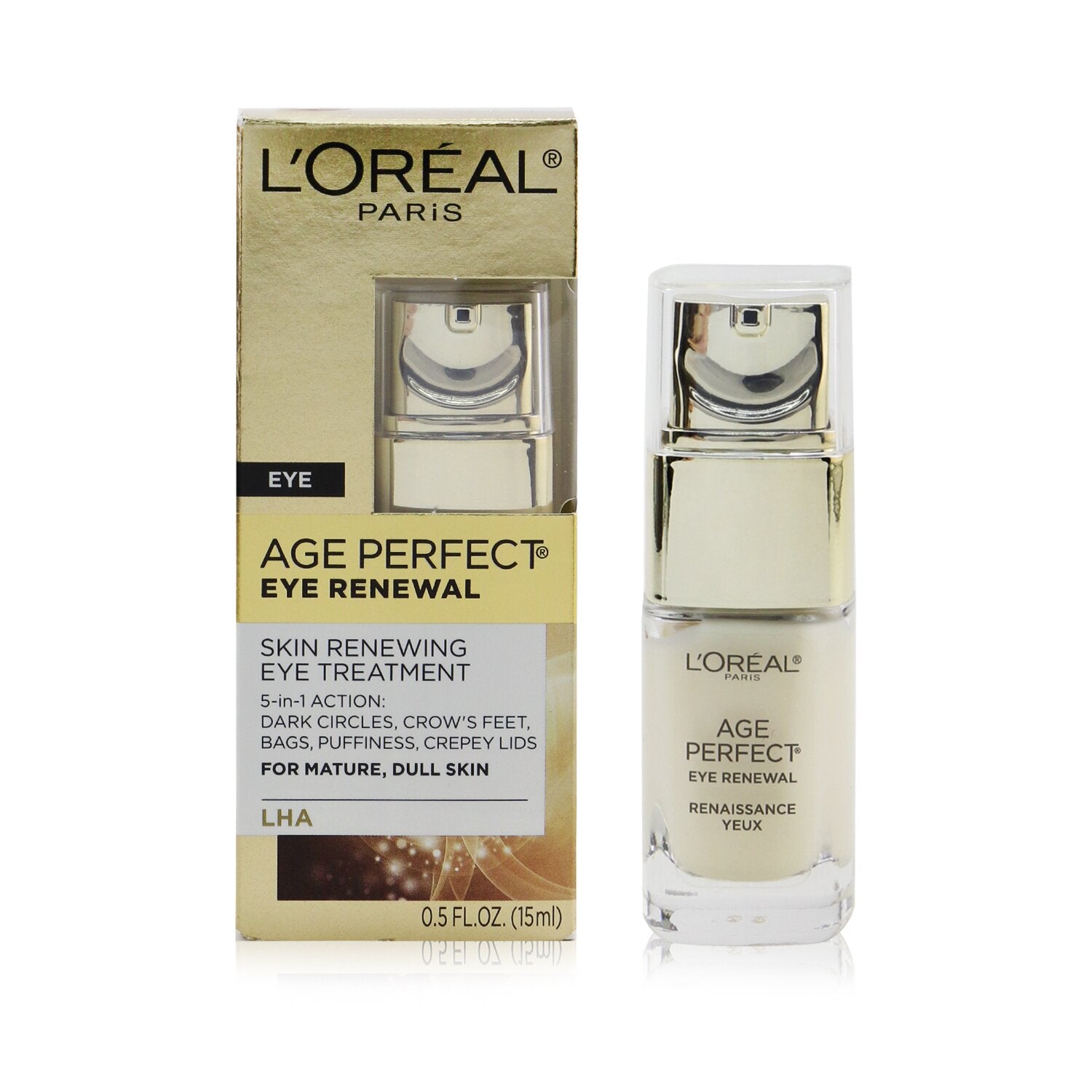 L'Oreal Age Perfect Eye Renewal - Skin Renewing Eye Treatment - For Mature, Dull Skin  15ml/0.5oz