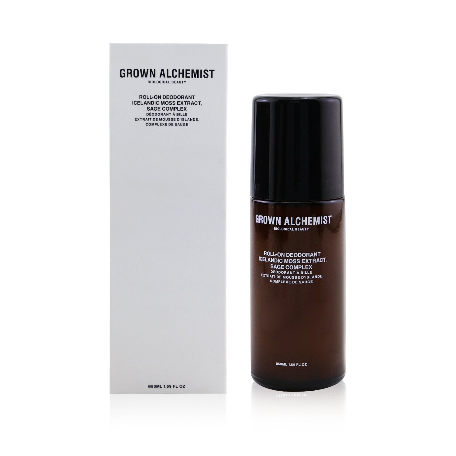 Grown Alchemist Roll-On Deodorant - With Icelandic Moss Extract & Sage Complex  50ml/1.69oz