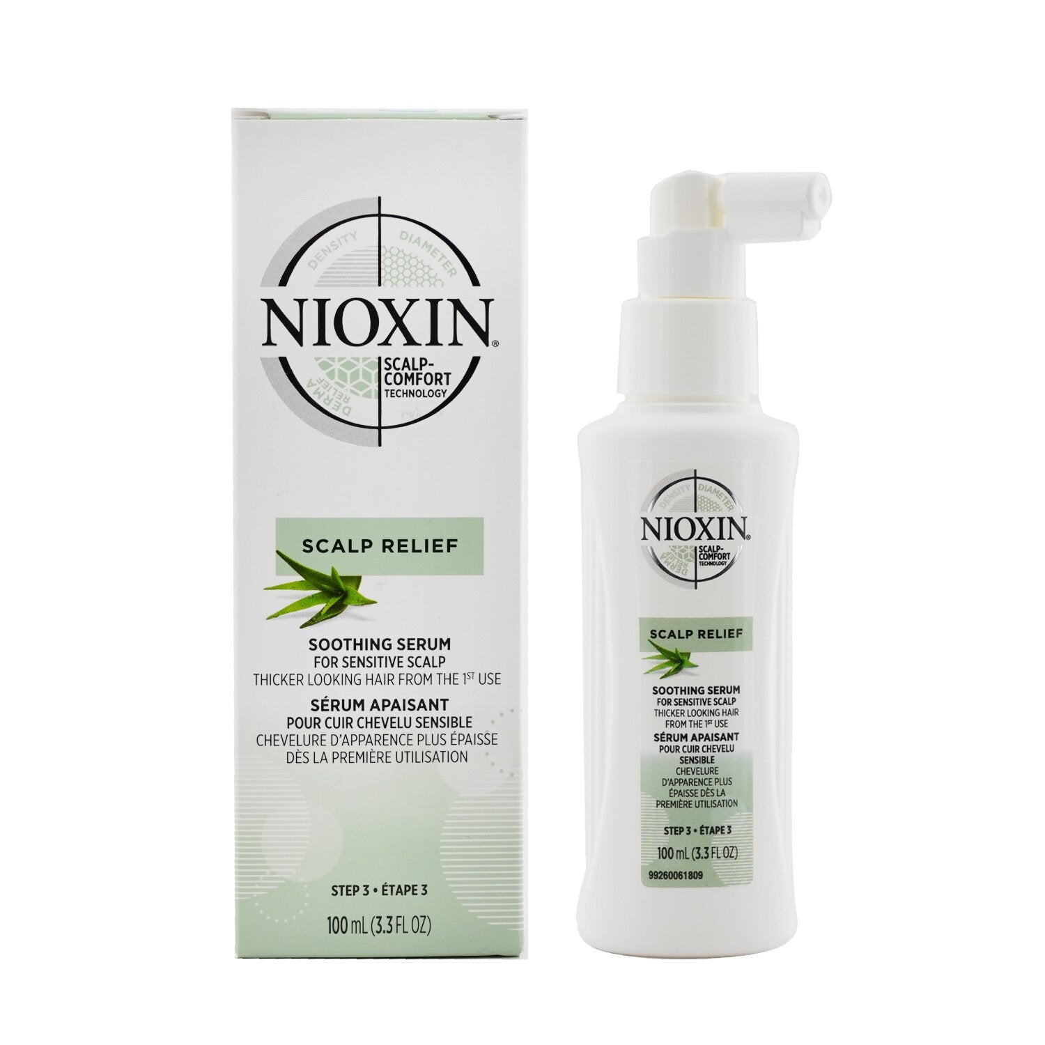 Nioxin Scalp Relief Soothing Serum (For Sensitive Scalp)  100ml/3.3oz