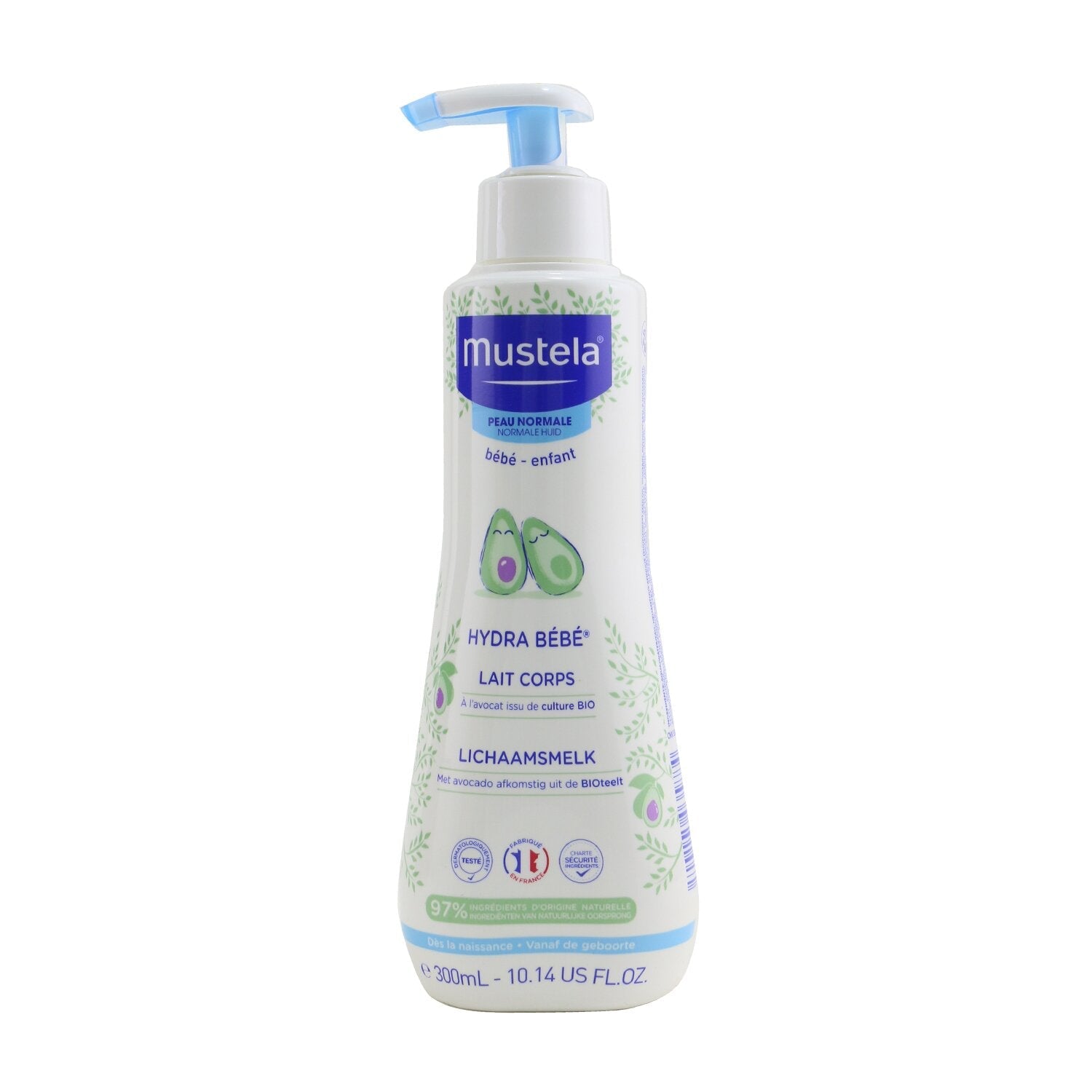 Mustela Hydra-Bebe Body Lotion With Organic Avocado - Normal Skin  300ml/10.14oz