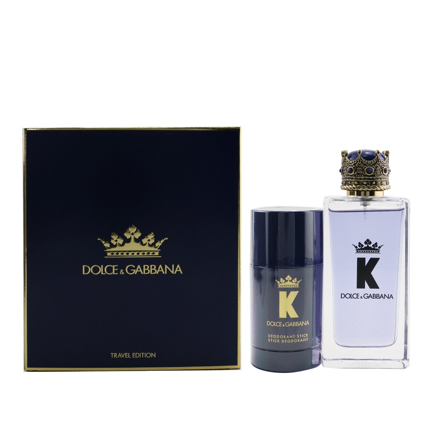 Dolce & Gabbana K Coffret: Eau De Toilette Spray 100ml/3.3oz + Deodorant Stick 75ml/2.6oz  2pcs