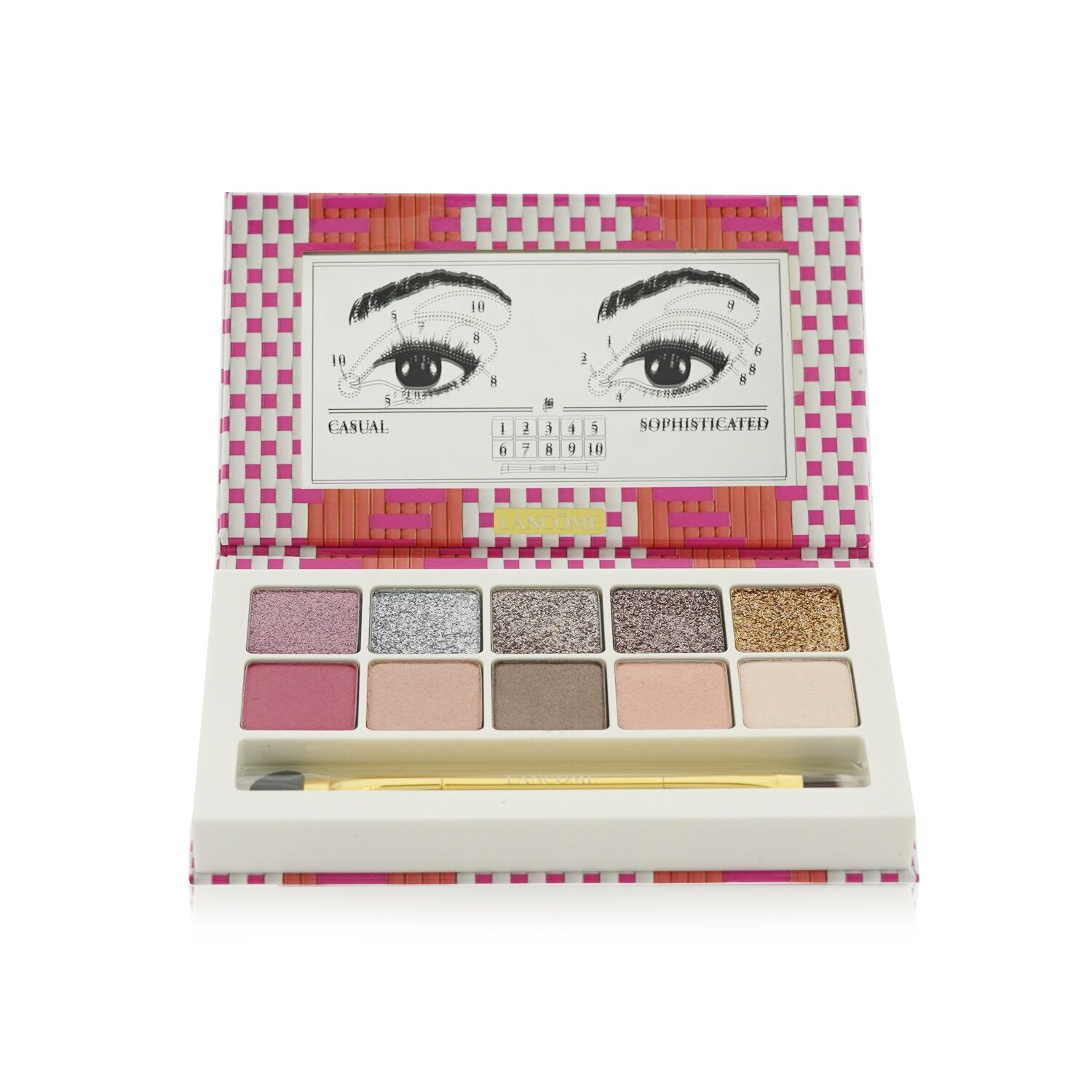 Lancome Cafe Bonheur La Palette (10x Eye Shadow) (Limited Edition) - #01 L'Addition S'il Vous Plait  5g/0.17oz