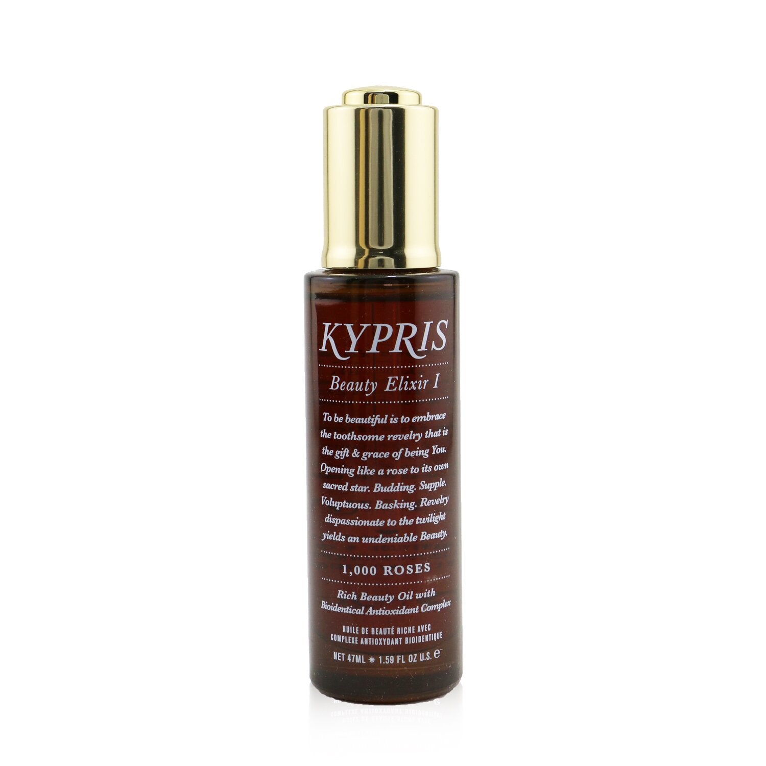 Kypris Beauty Elixir I - Rich Beauty Oil With Bioidentical Antioxidant Complex (With 1000 Roses)  47ml/1.59oz