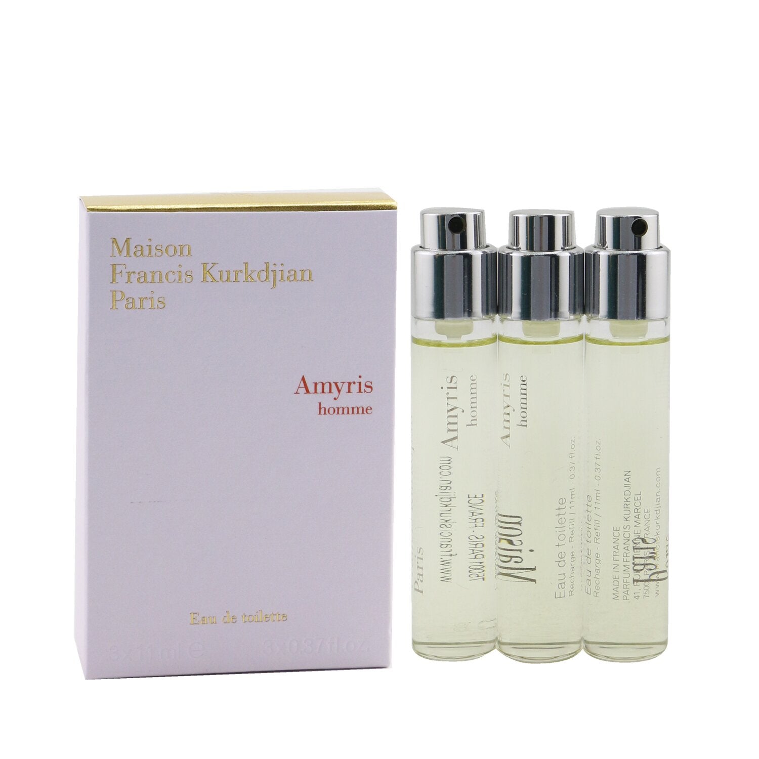 Maison Francis Kurkdjian Amyris Eau De Toilette Travel Spray Refills  3x11ml/0.37oz