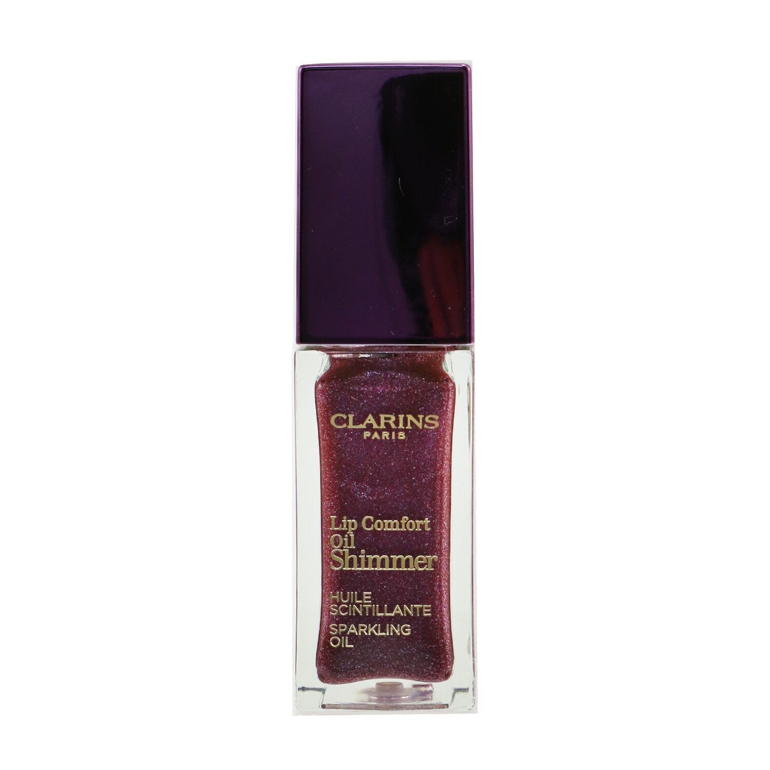 Clarins Lip Comfort Oil Shimmer - # 08 Burgundy Wine  7ml/0.2oz