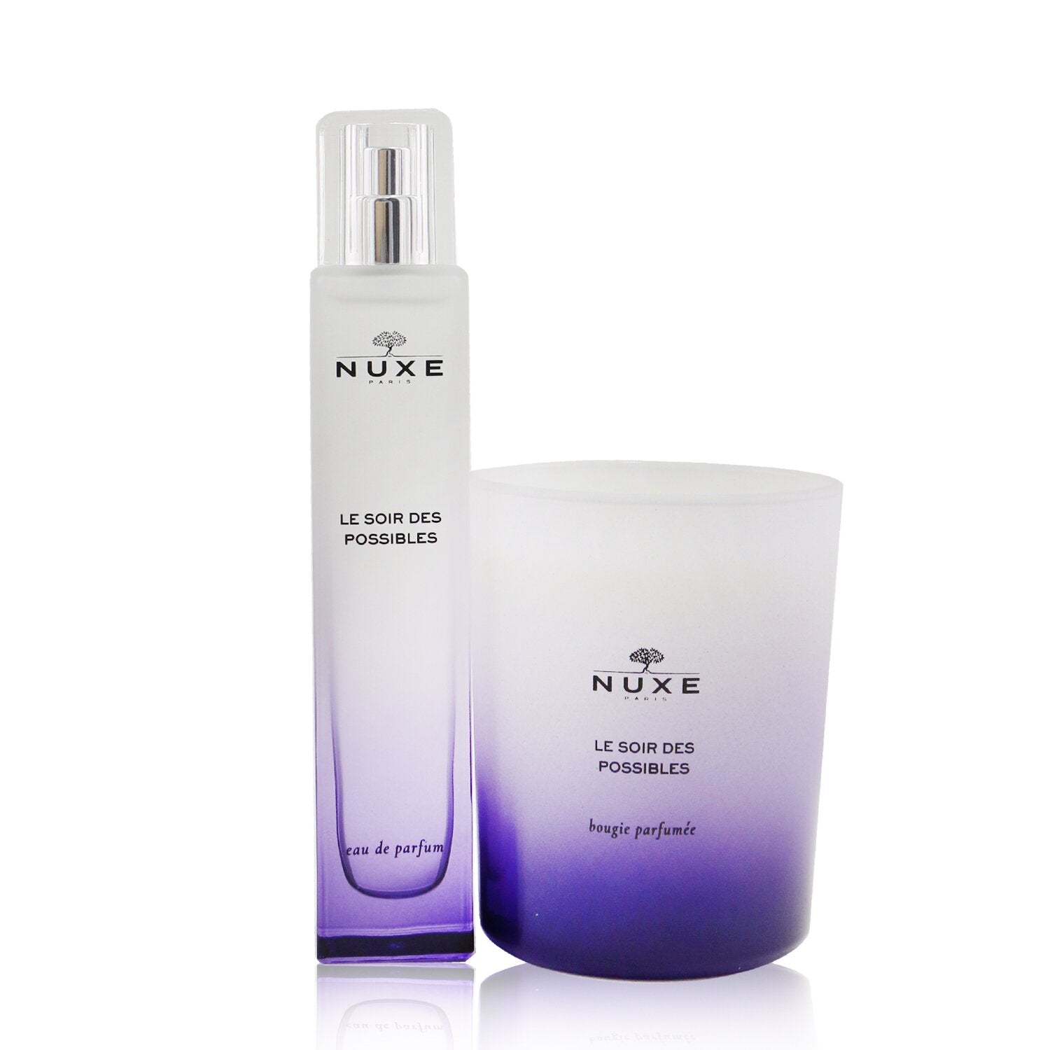 Nuxe Le Soir Des Possibles Coffret: Eau De Parfum Spray 50ml/1.6oz + Scented Candle 140g/4.9oz  2pcs