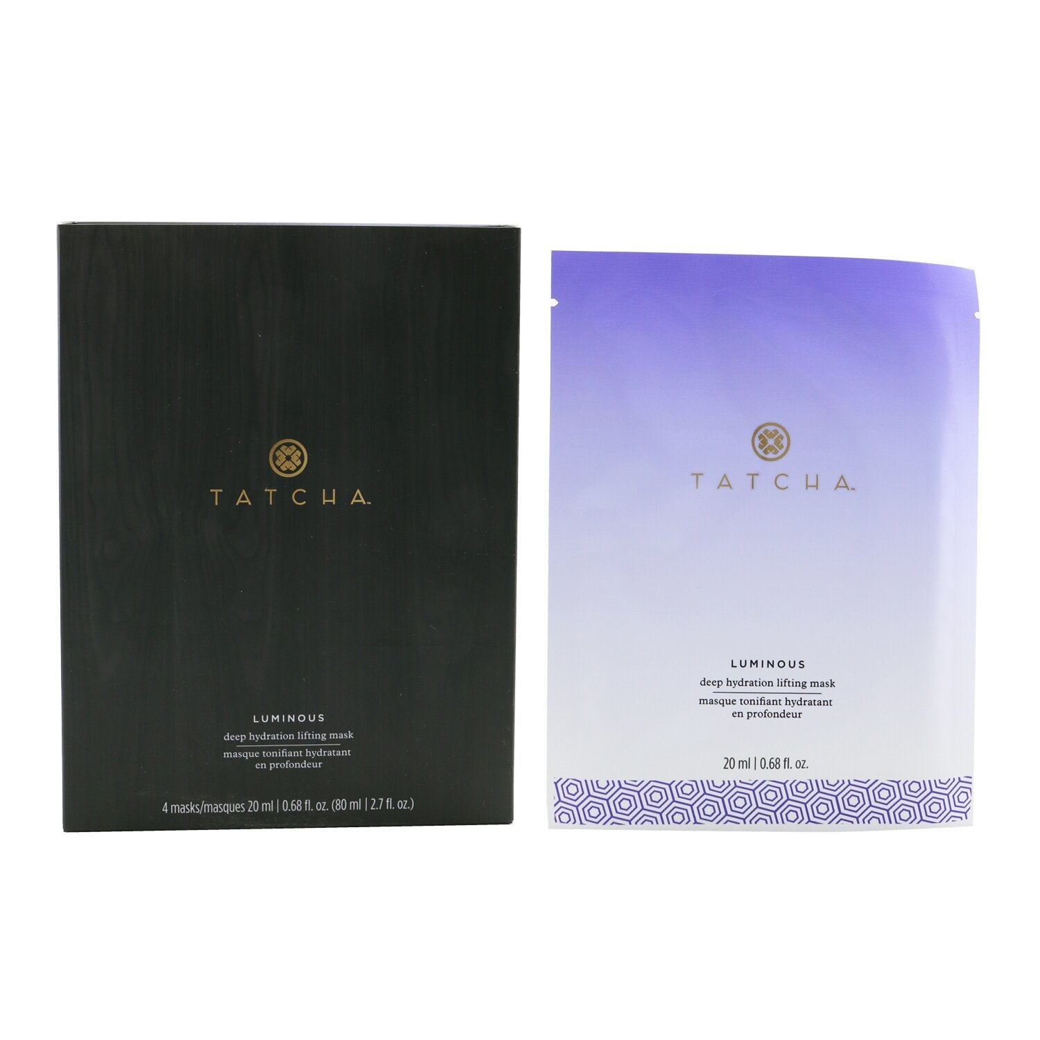 Tatcha Luminous Deep Hydration Lifting Mask  4x20ml/0.68oz