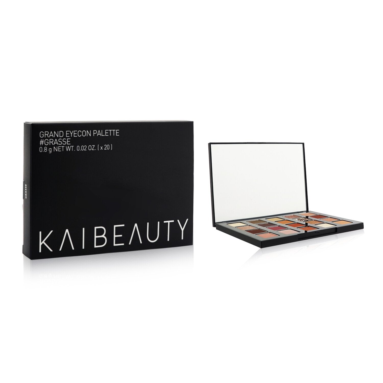 KAIBEAUTY Grand Eyecon Palette - # Grasse (20x Eyeshadow)  20x0.8g/0.02oz