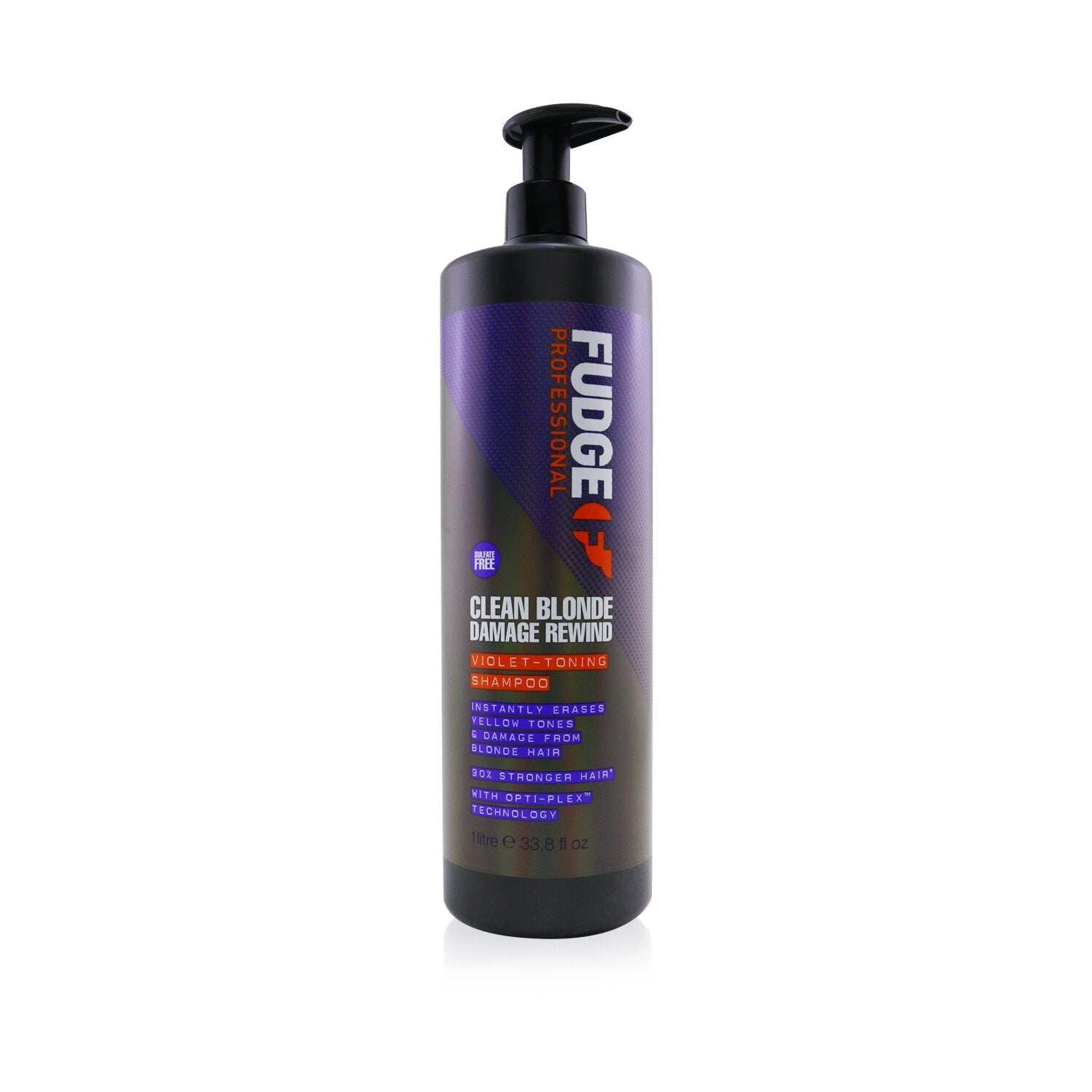 Fudge Clean Blonde Damage Rewind Violet-Toning Shampoo  1000ml/33.8oz