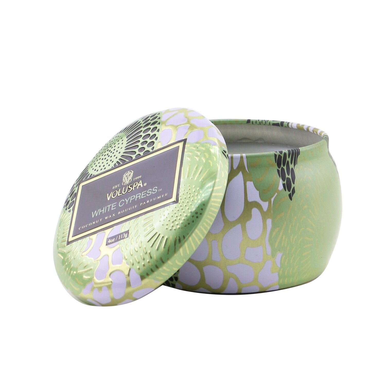 Voluspa Mini Tin Candle - White Cypress  113g/4oz