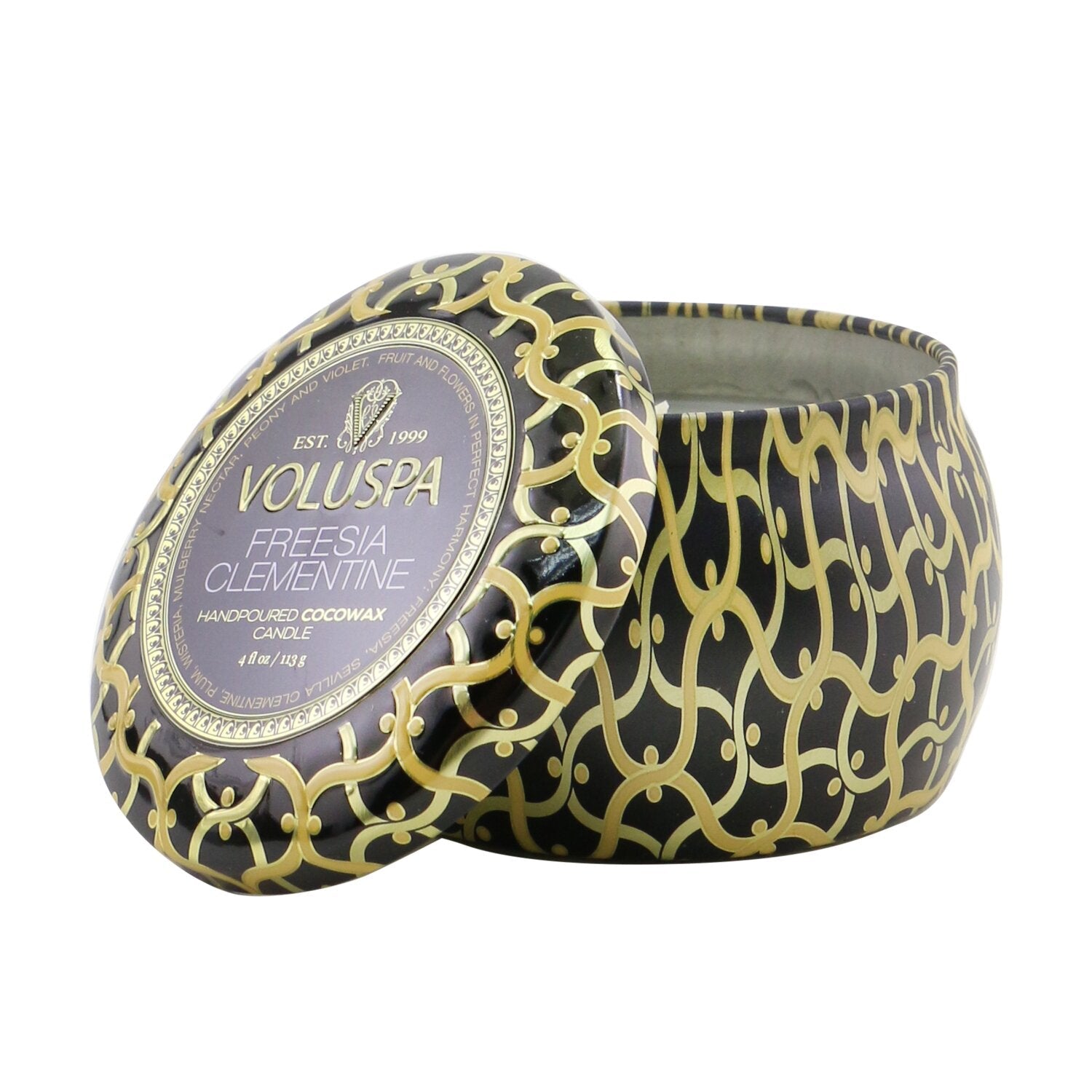 Voluspa Mini Tin Candle - Freesia Clementine  113g/4oz