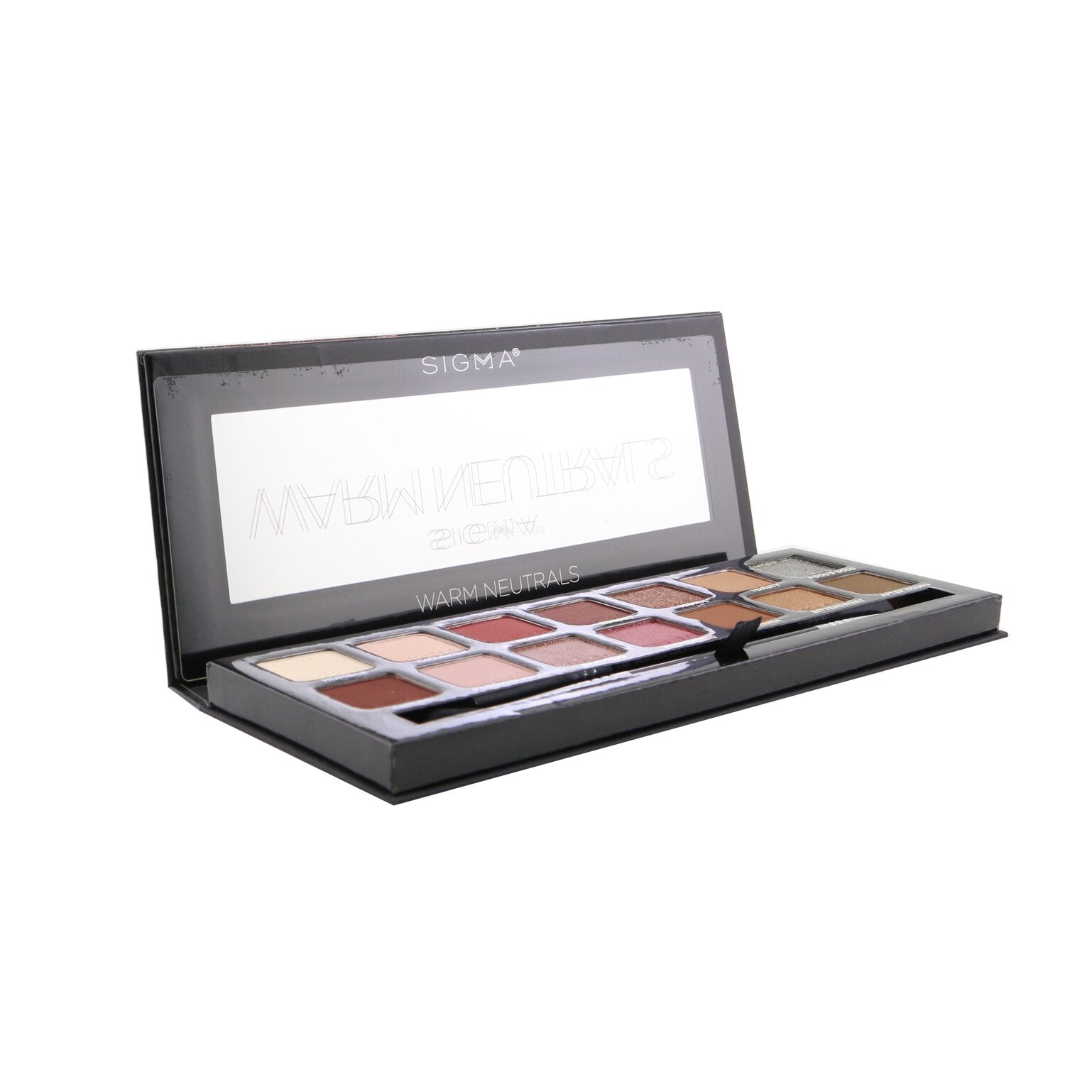 Sigma Beauty Warm Neutrals Eyeshadow Palette (14x Eyeshadow + 1x Dual Ended Brush)  19.04g/0.67oz