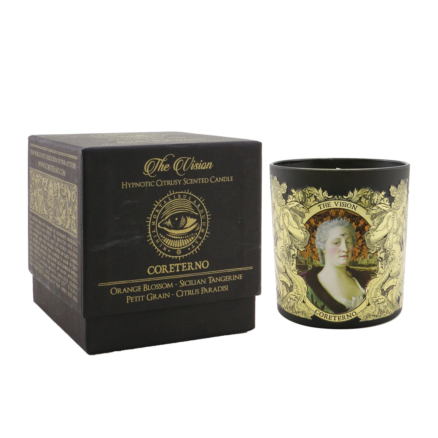 Coreterno Scented Candle - The Vision (Hypnotic Citrusy)  240g/8.5oz