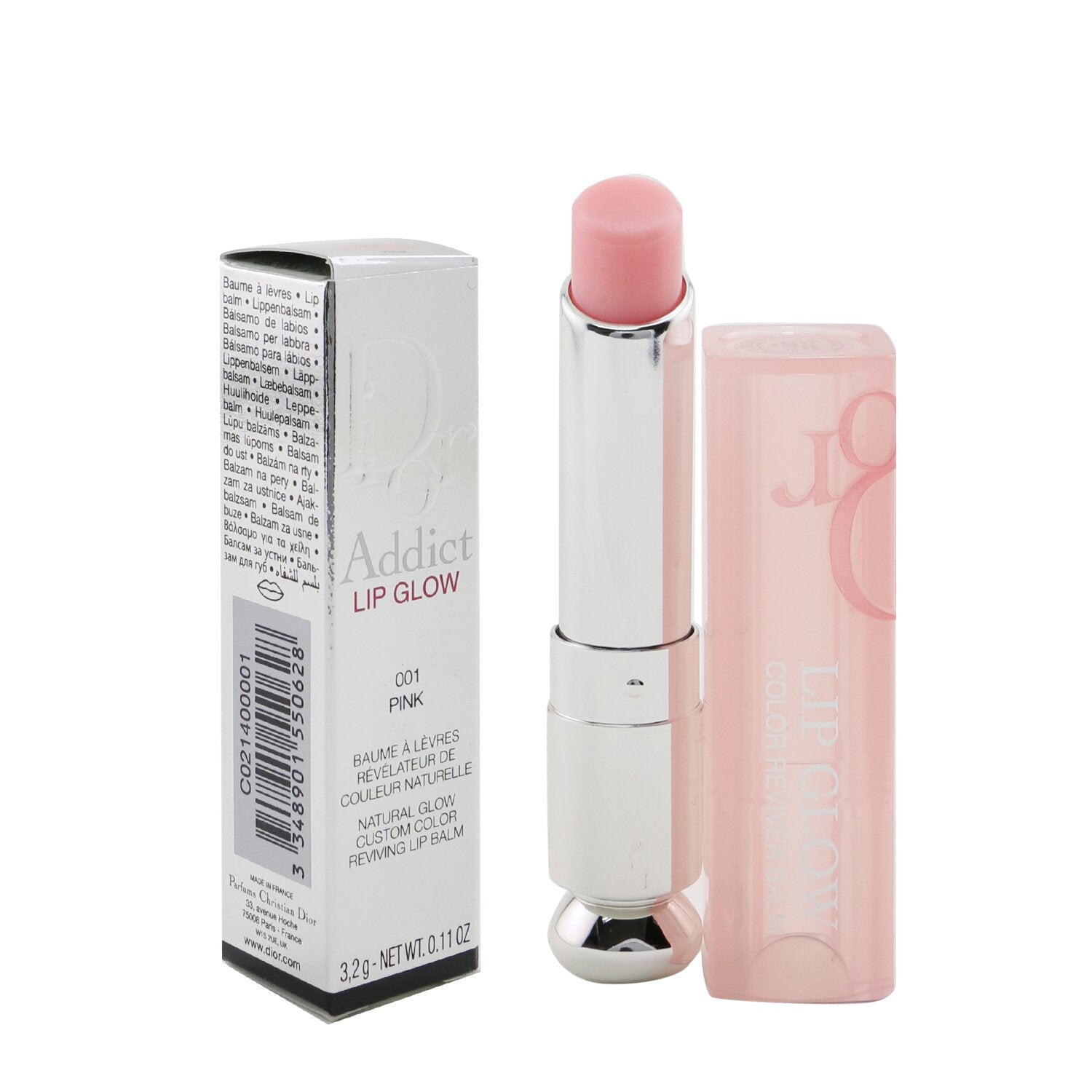 Christian Dior Dior Addict Lip Glow Reviving Lip Balm - #008 Ultra Pink  3.2g/0.11oz