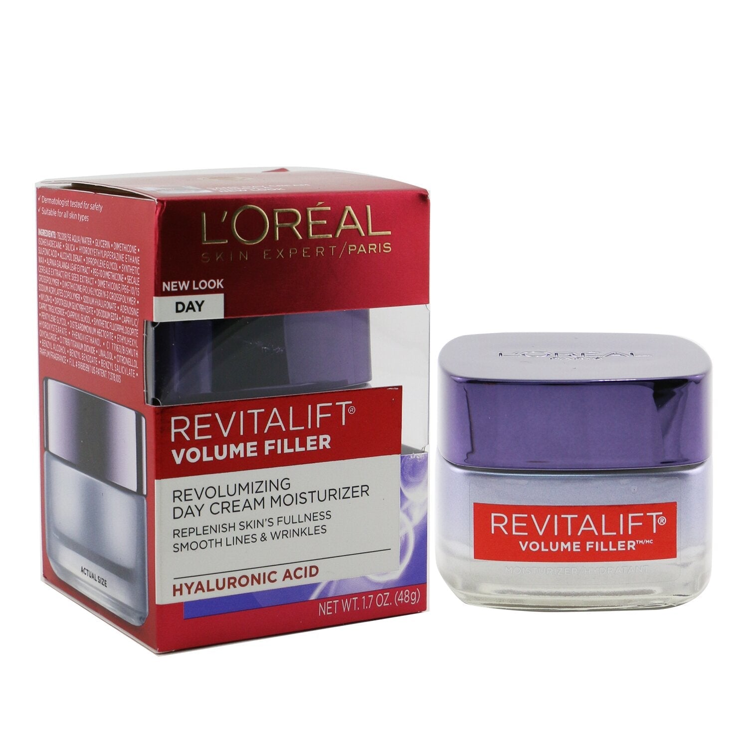 L'Oreal Revitalift Volume Filler Revolumizing Day Cream Moisturizer  48g/1.7oz