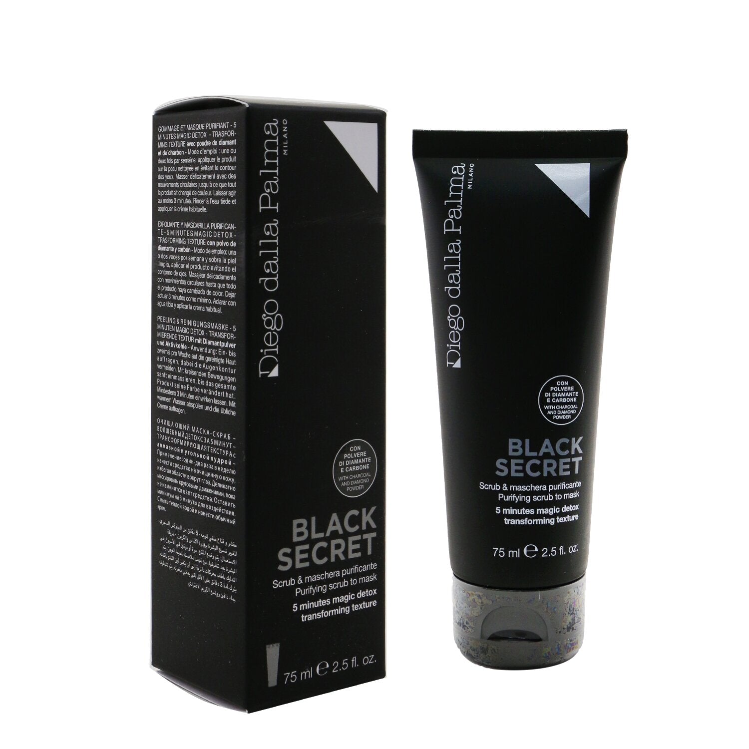 Diego Dalla Palma Milano Black Secret Purifying Scrub To Mask  75ml/2.5oz