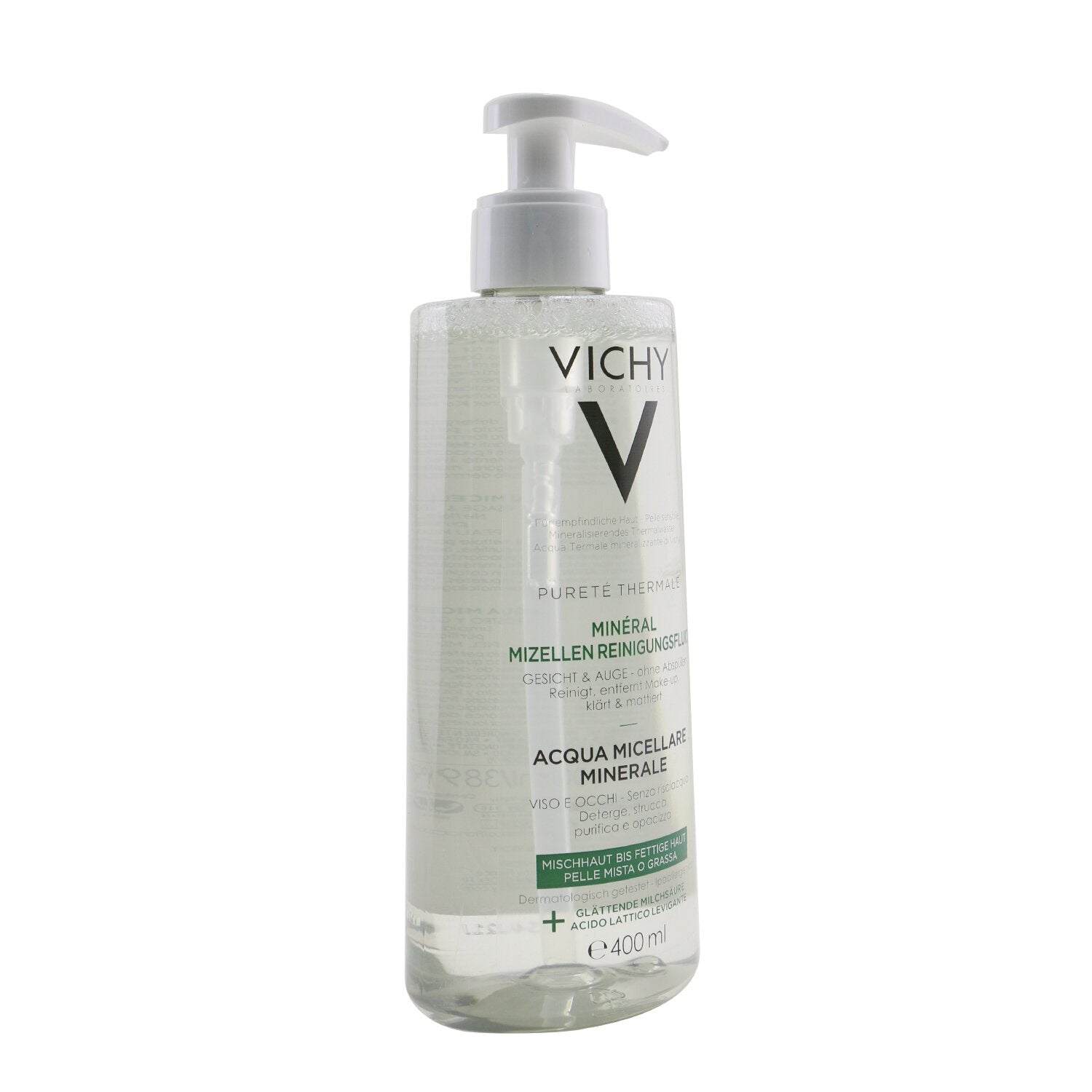 Vichy Purete Thermale Mineral Micellar Water - For Combination To Oily Skin (Exp. Date: 05/2022)  200ml/6.7oz