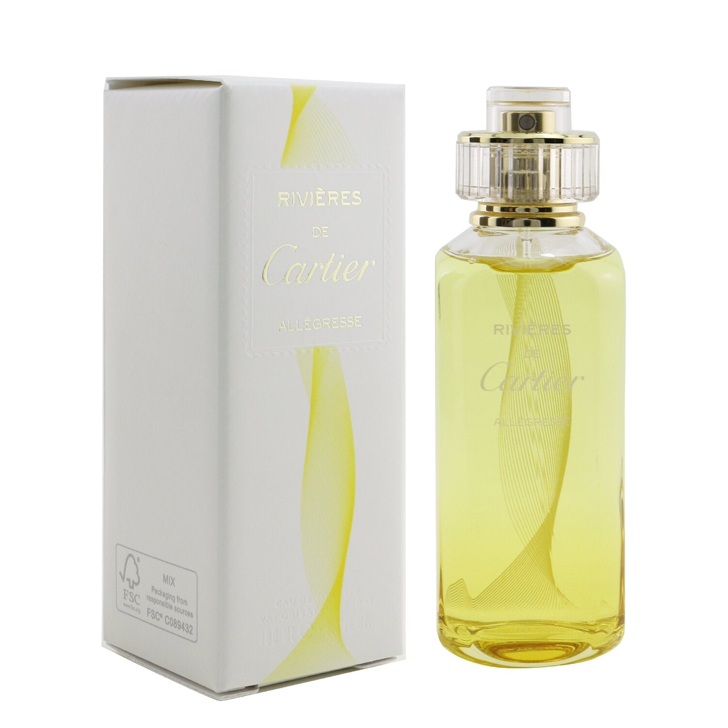 Cartier Rivieres Allegresse Eau De Toilette Spray  100ml/3.3oz