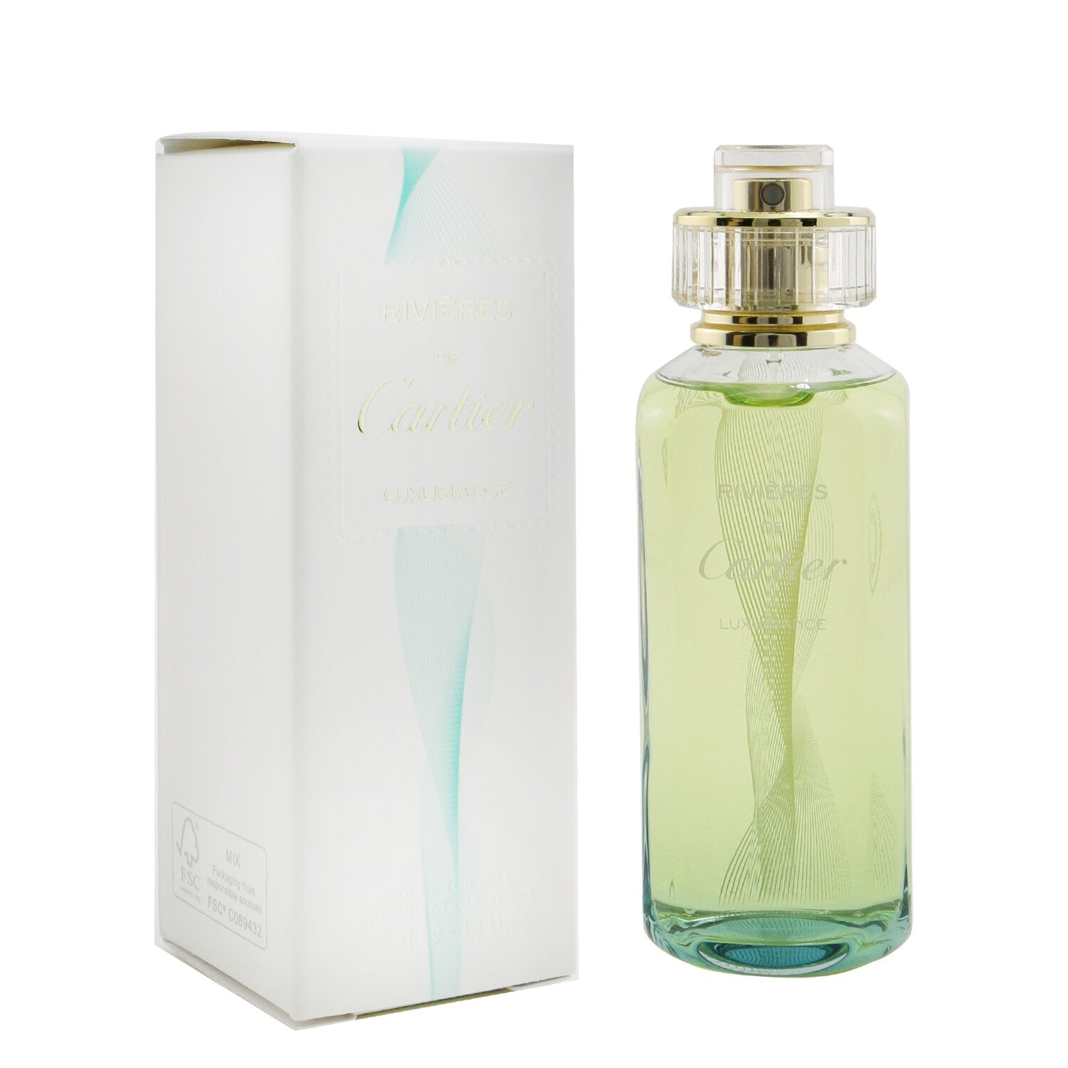 Cartier Rivieres Luxuriance Eau De Toilette Spray  100ml/3.3oz