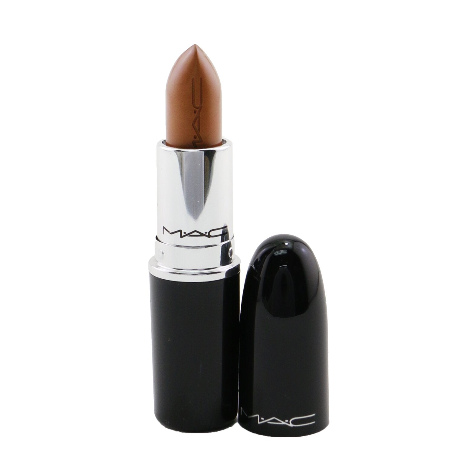 MAC Lustreglass Lipstick - # 555 Femmomenon (Midtone Caramel Nude)  3g/0.1oz