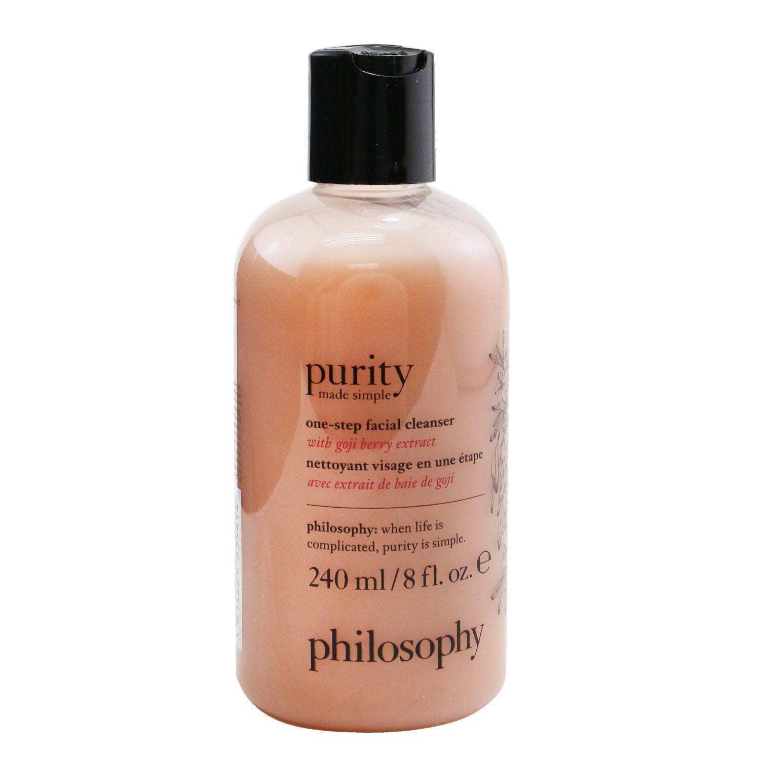 Philosophy Purity Made Simple - One Step Facial Cleanser With Goji Berry Extract  240ml/8oz