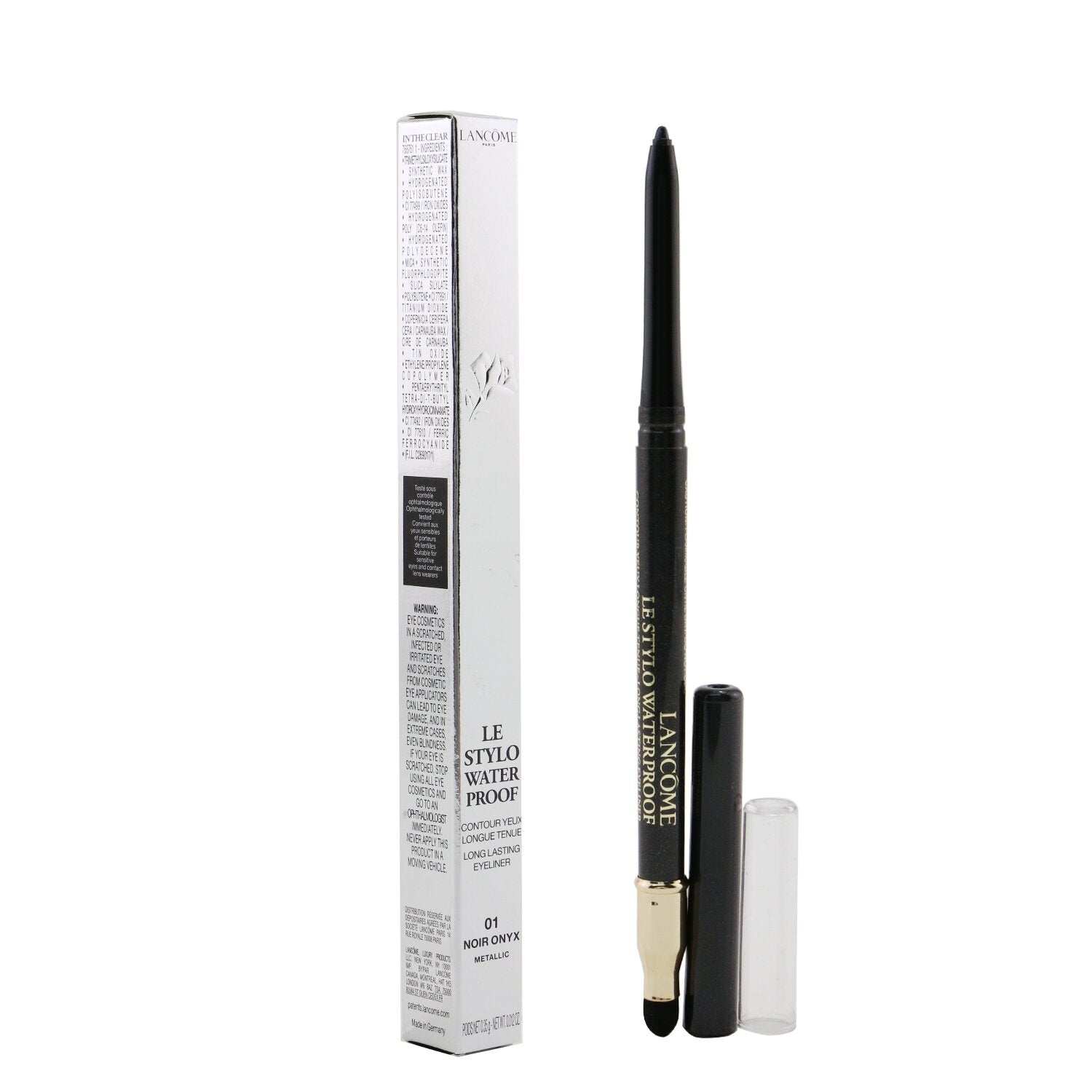 Lancome Le Stylo Waterproof Eyeliner - # 01 Noir Onyx  0.35g/0.012oz