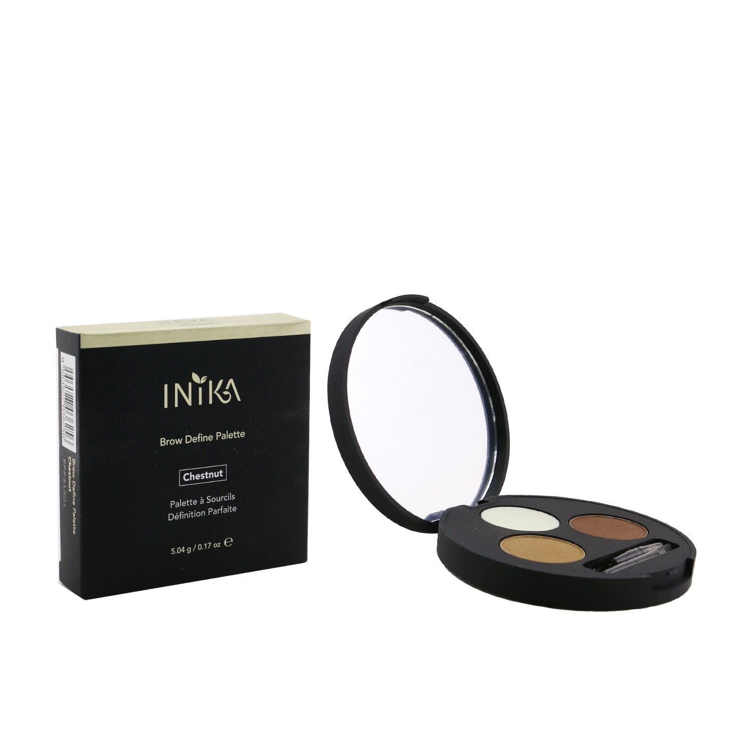 INIKA Organic Brow Define Palette - # Chestnut  5.04g/0.17oz