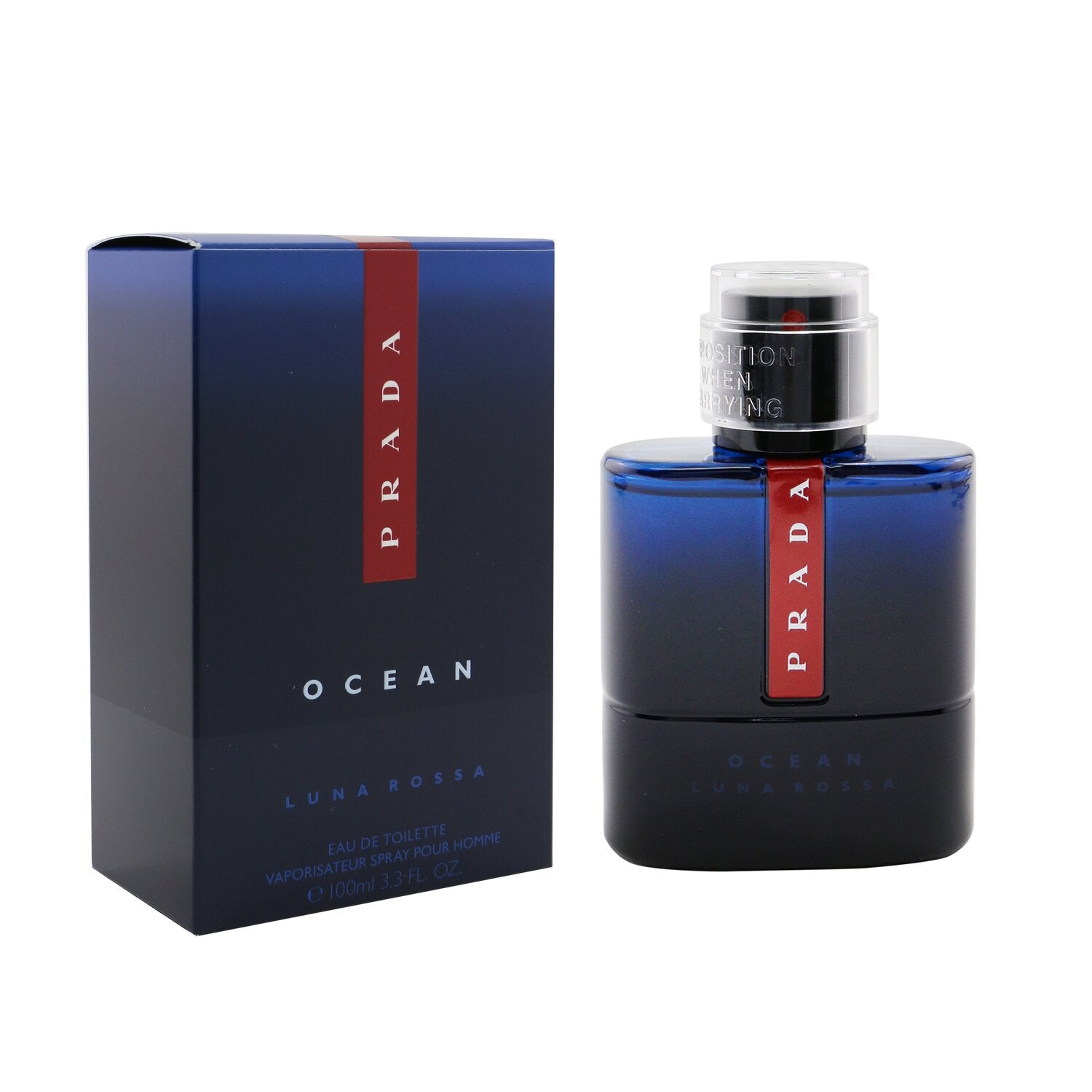 Prada Luna Rossa Ocean Eau De Toilette Spray  100ml/3.3oz