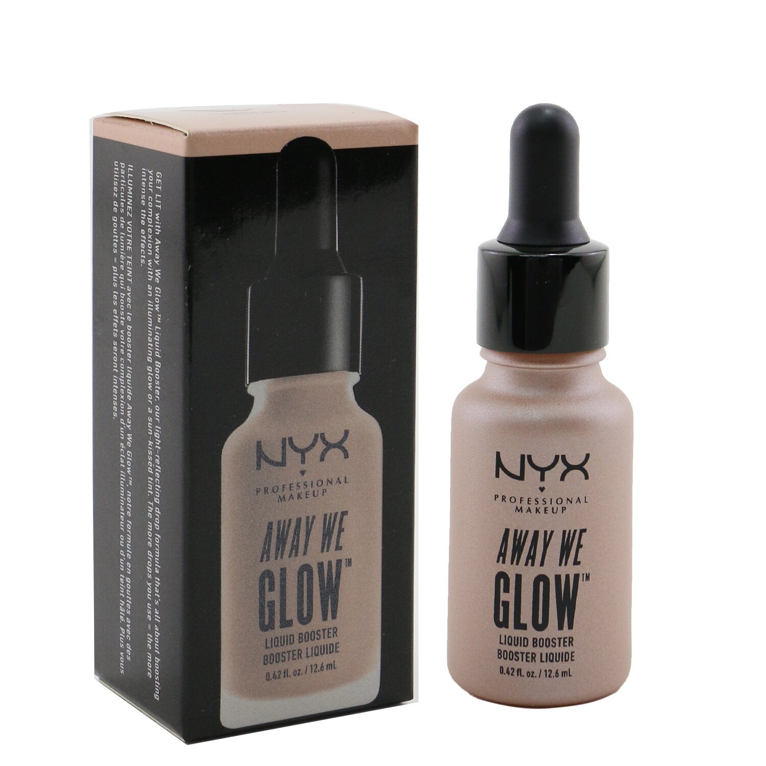 NYX Away We Glow Liquid Booster - # Glazed Donut  12.6ml/0.42oz