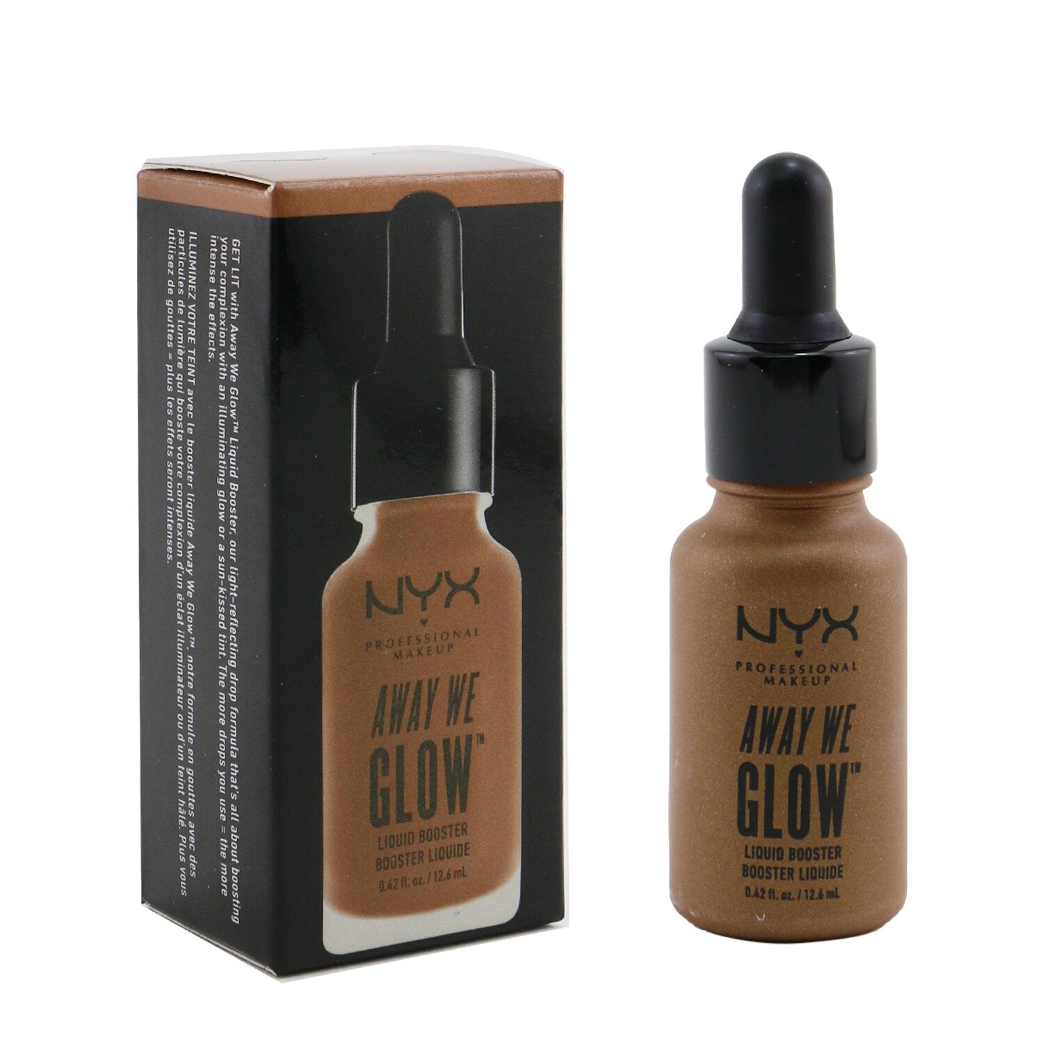 NYX Away We Glow Liquid Booster - # Untamed  12.6ml/0.42oz