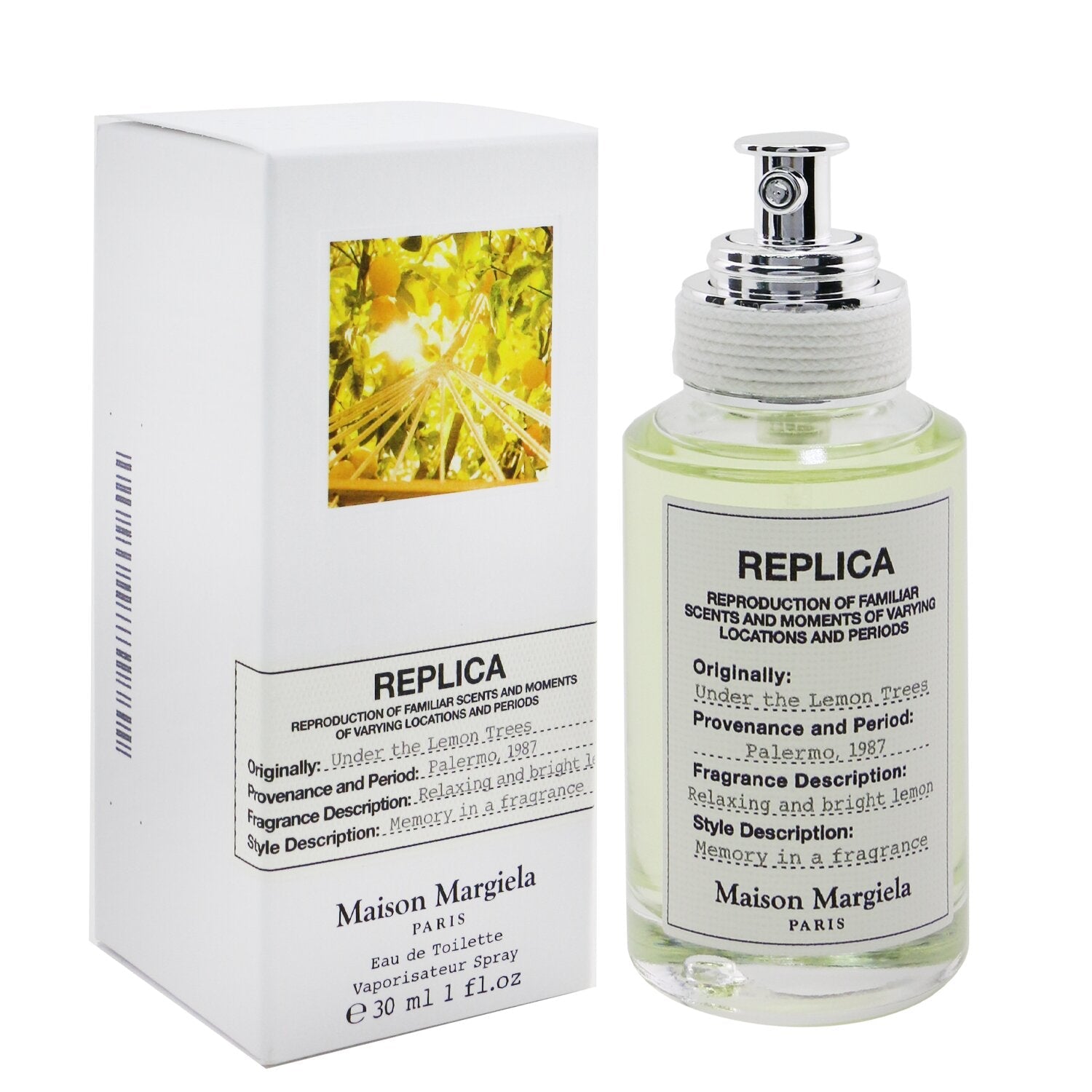 Maison Margiela Replica Under The Lemon Trees Eau De Toilette Spray  30ml/1oz