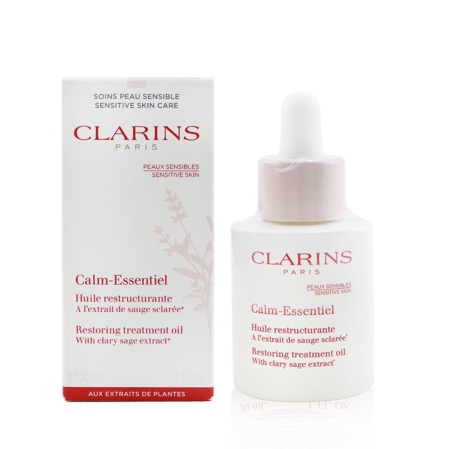 Clarins Calm-Essentiel Restoring Treatment Oil - Sensitive Skin  30ml/1oz