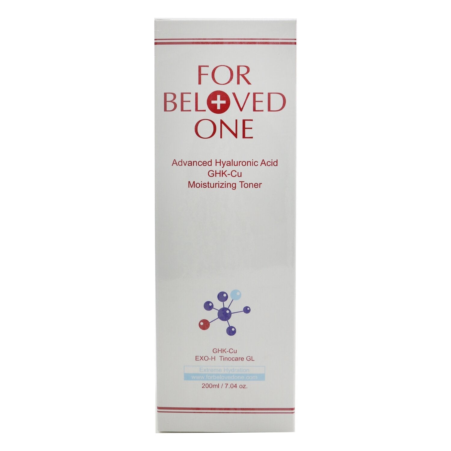 For Beloved One Advanced Hyaluronic Acid - GHK-Cu Moisturizing Toner  200ml/7.04oz