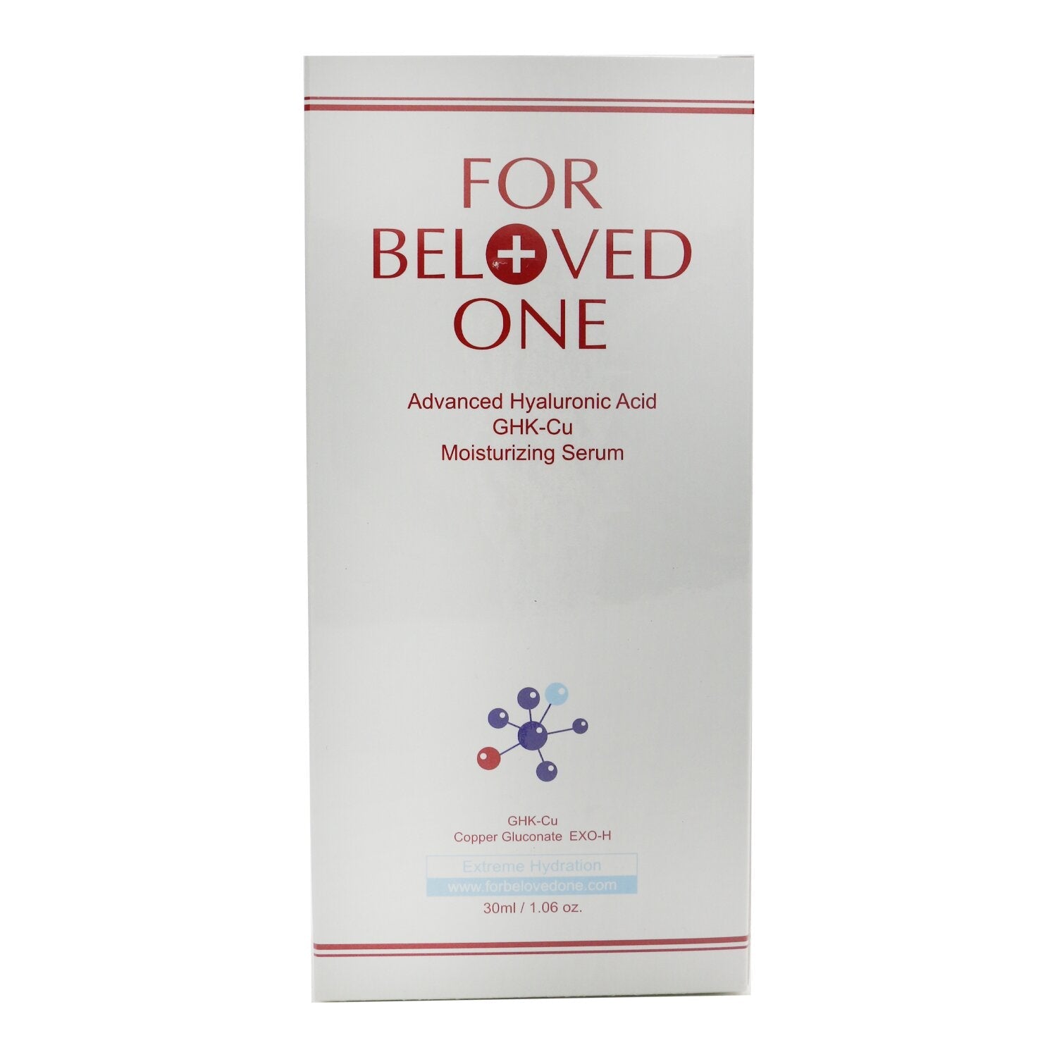 For Beloved One Advanced Hyaluronic Acid - GHK-Cu Moisturizing Serum  30ml/1.06oz