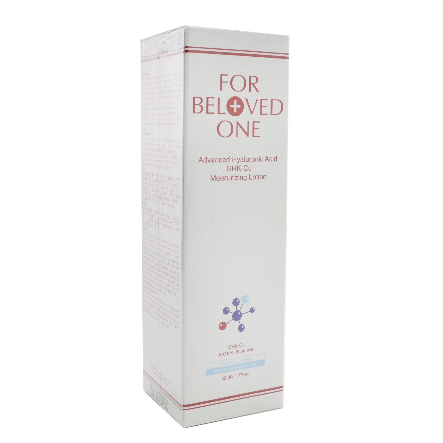 For Beloved One Advanced Hyaluronic Acid - Ghk-Cu Moisturizing Lotion  50ml/1.76oz