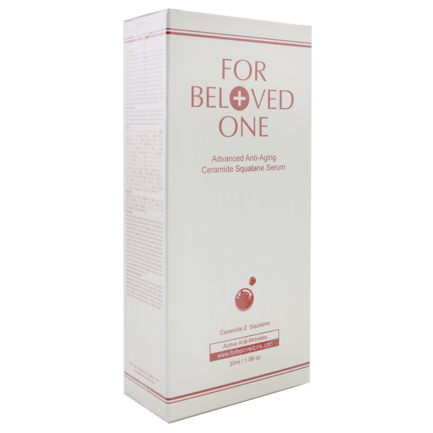 For Beloved One Advanced Anti-Aging - Ceramide Squalane Serum  30ml/1.06oz